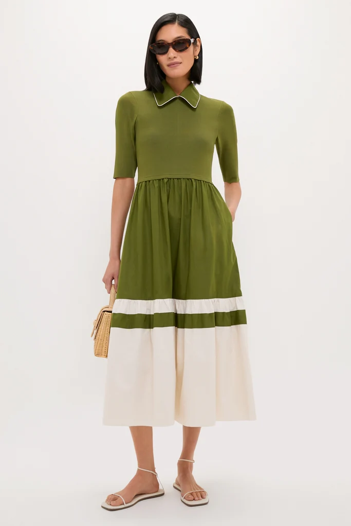 Fern Short Sleeve Marina Dress - Image 2
