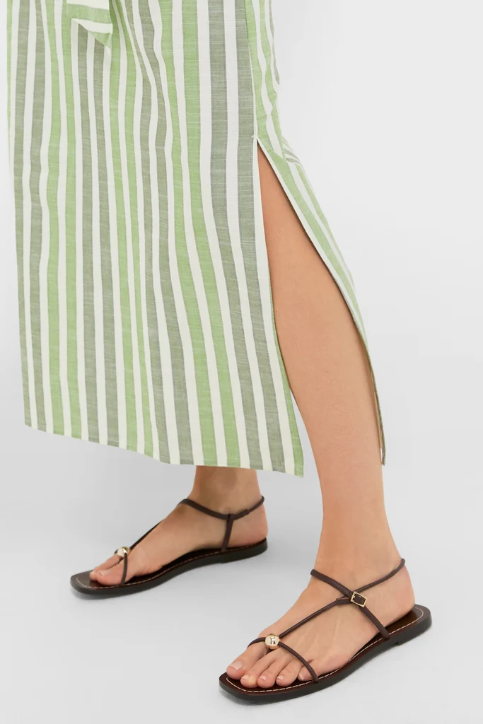 Lime Stripe Maryse Caftan - Image 7