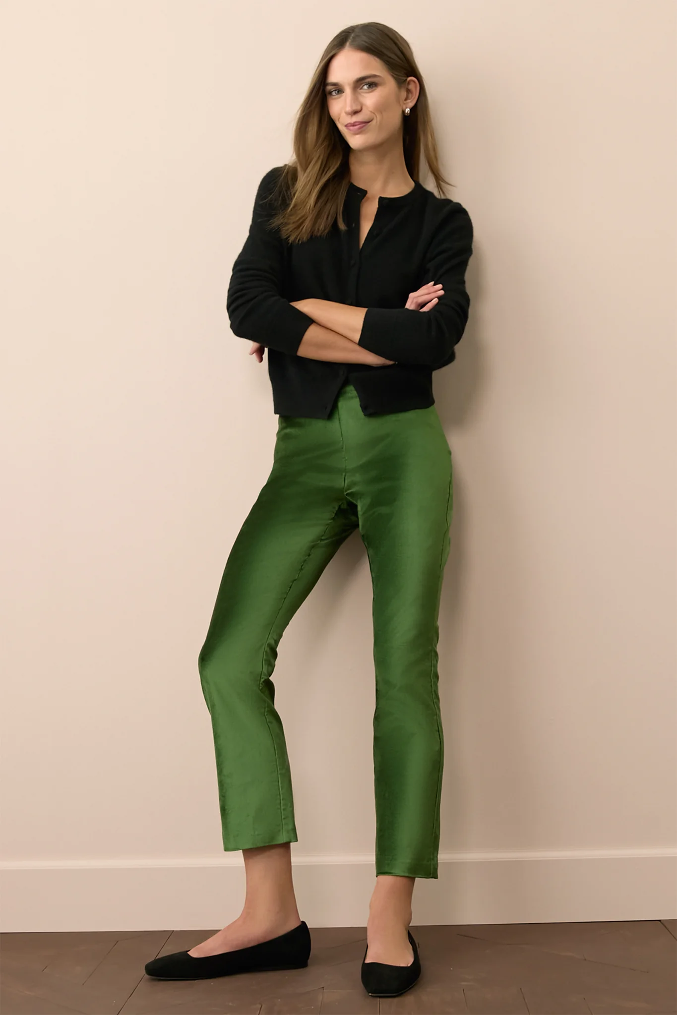 Green Velvet Ashford Pants - Image 2