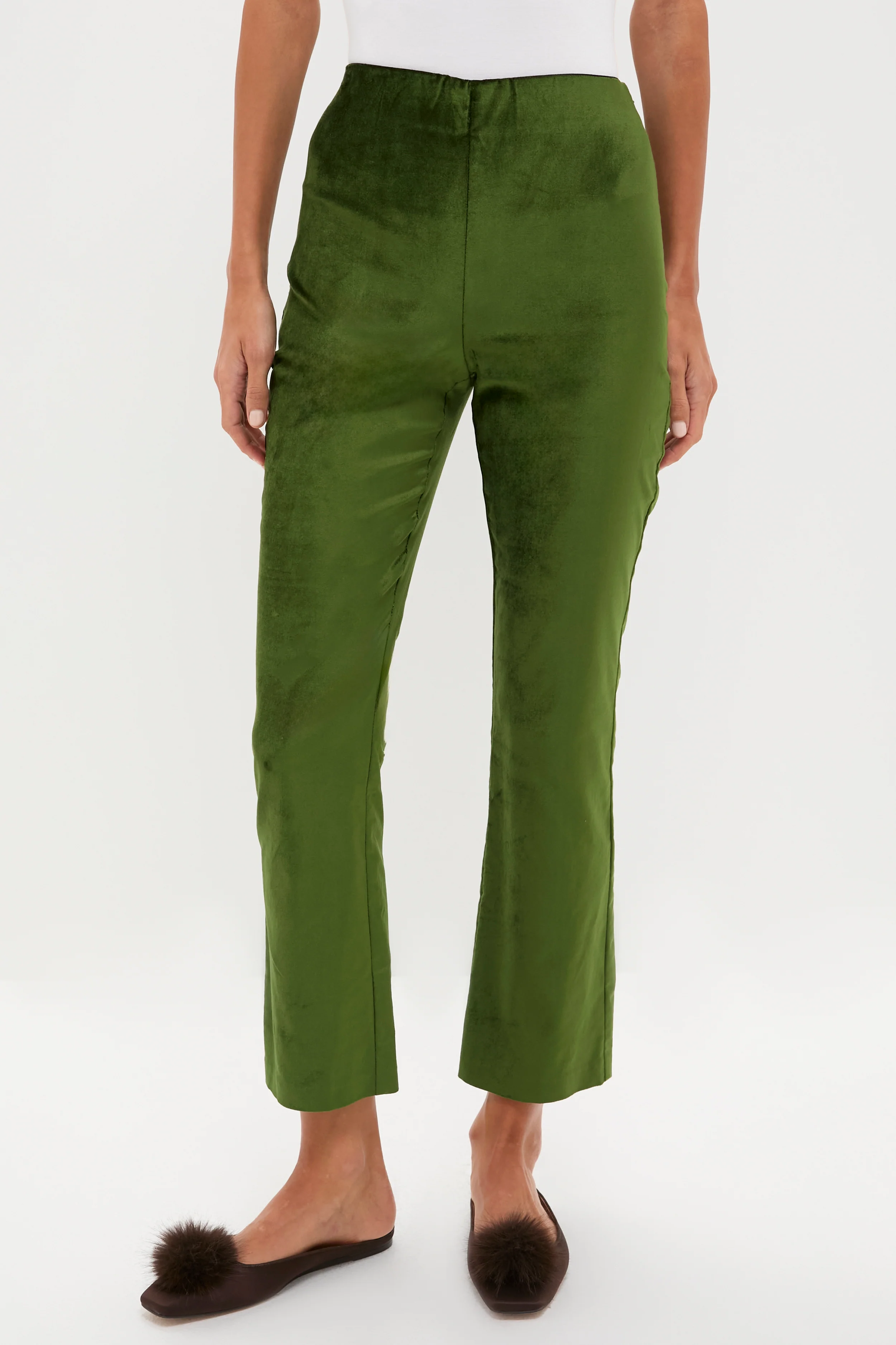 Green Velvet Ashford Pants - Image 3