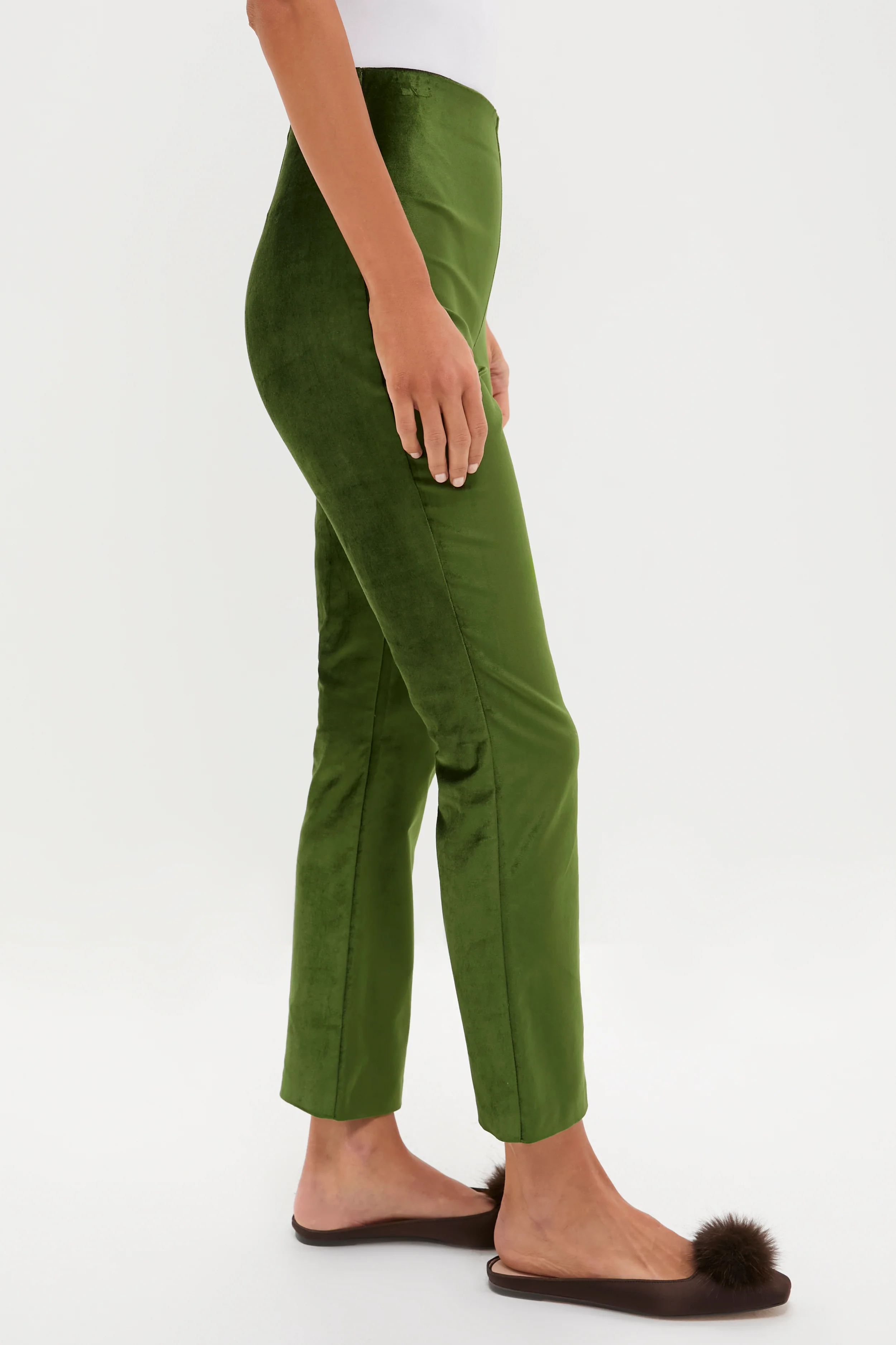 Green Velvet Ashford Pants - Image 4