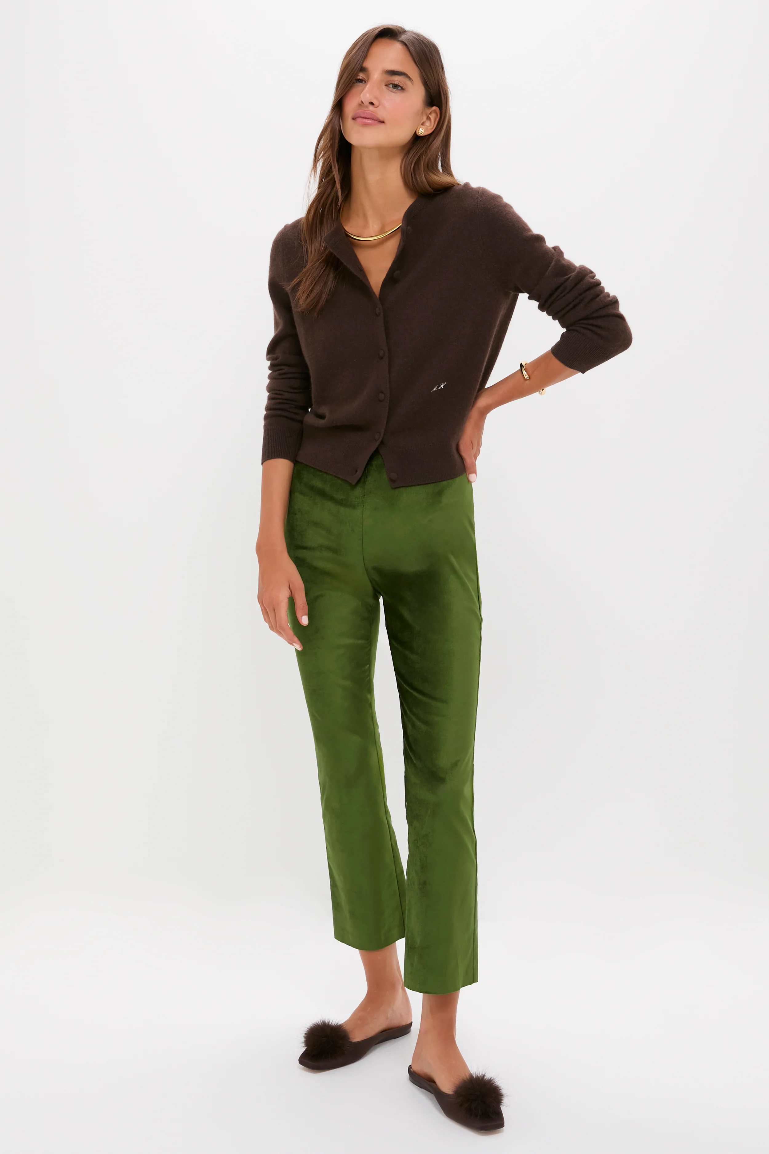 Green Velvet Ashford Pants - Image 7