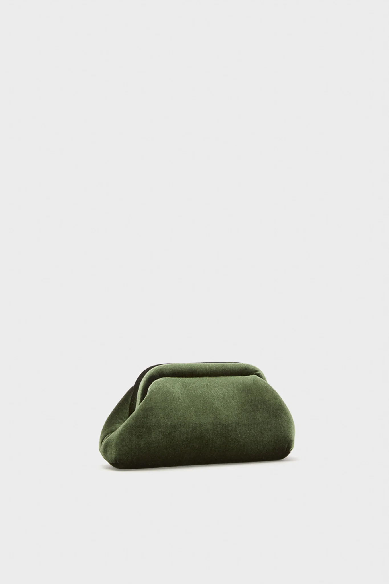 Green Velvet Clutch - Image 4