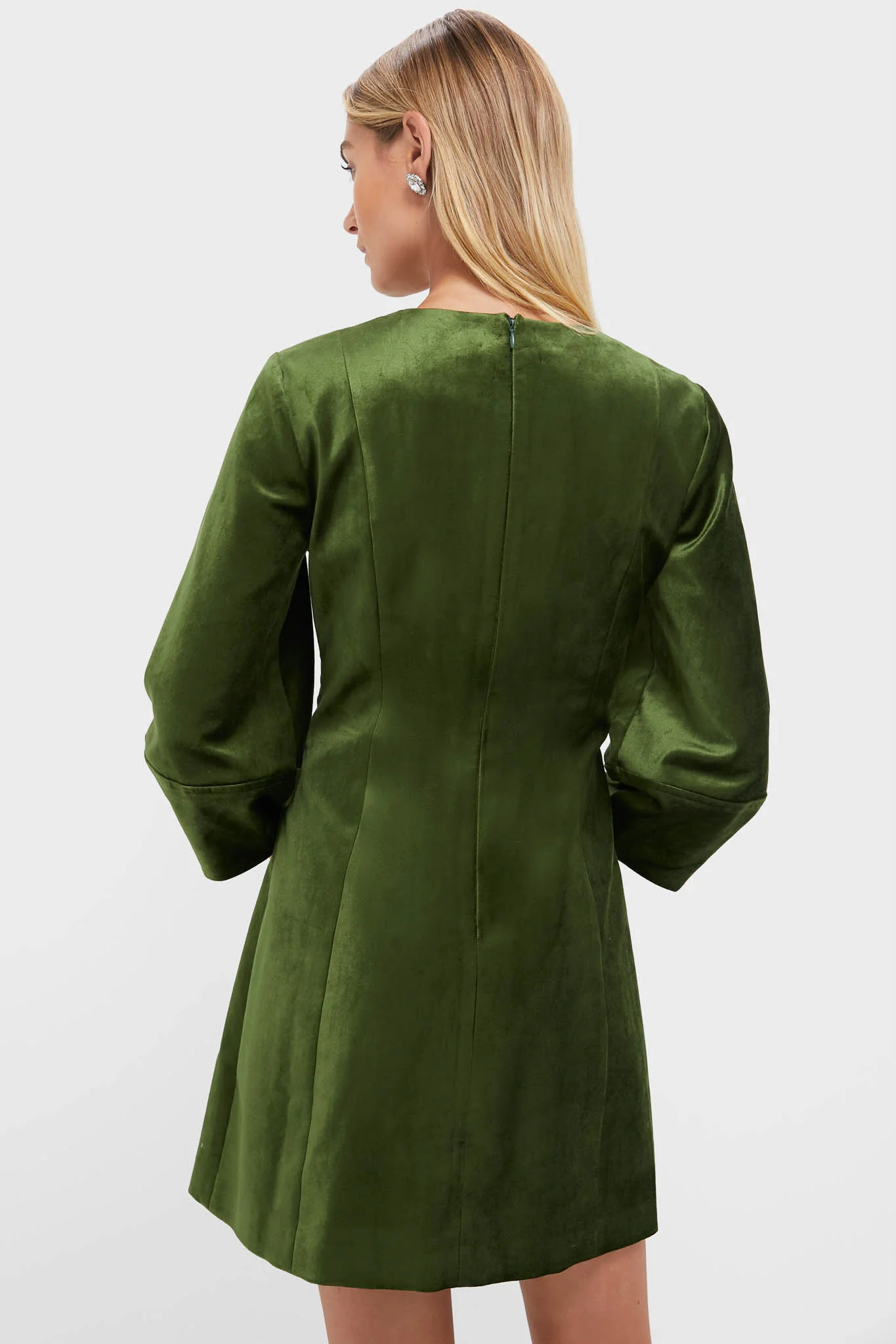 Green Velvet Mayson Dress - Image 4