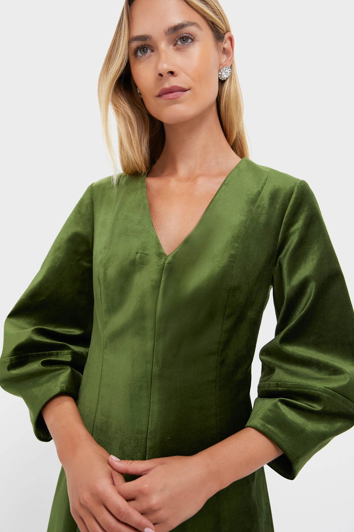 Green Velvet Mayson Dress - Image 5