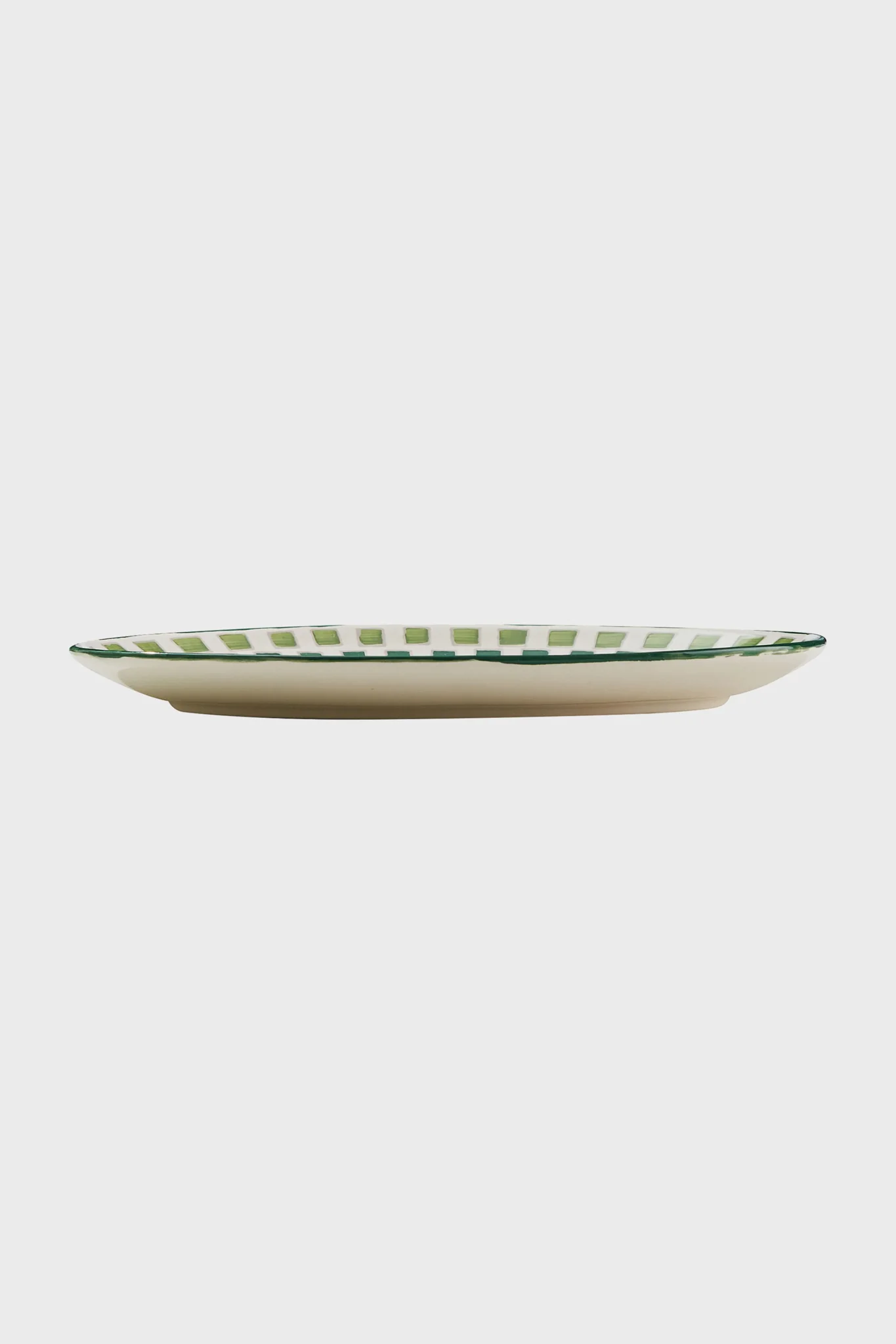 Greens Hand Painted Serving Platter - Image 2