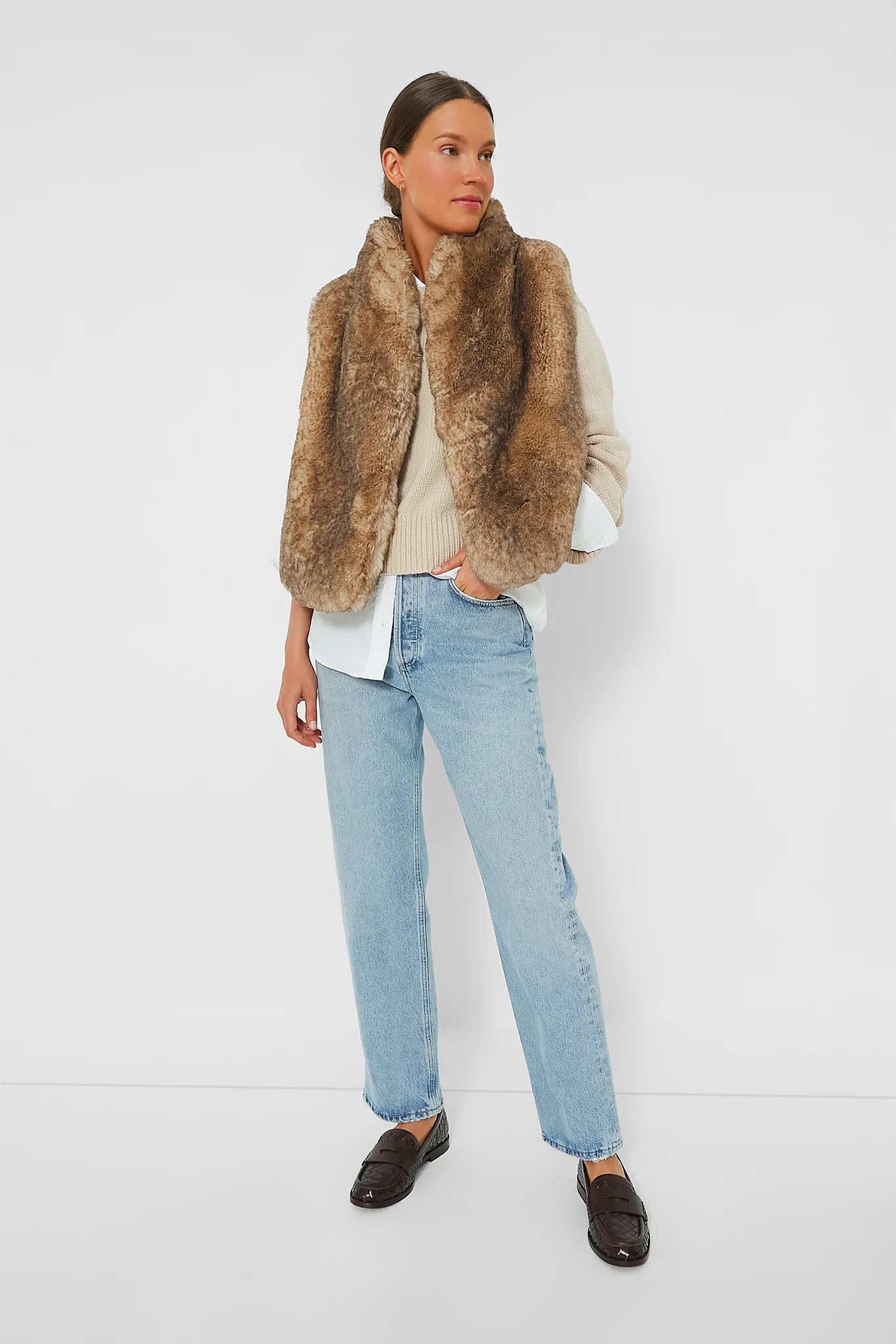 Greige Marcello Vest - Image 2