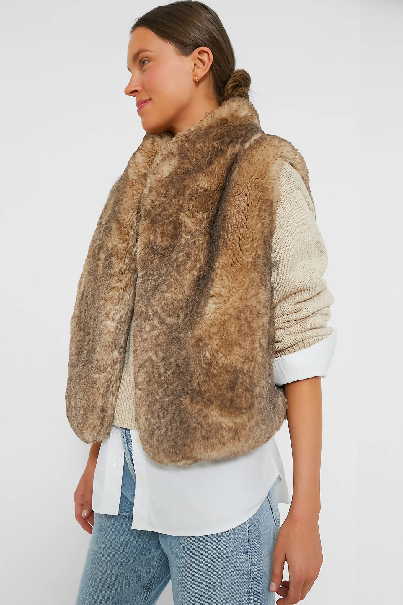Greige Marcello Vest - Image 3