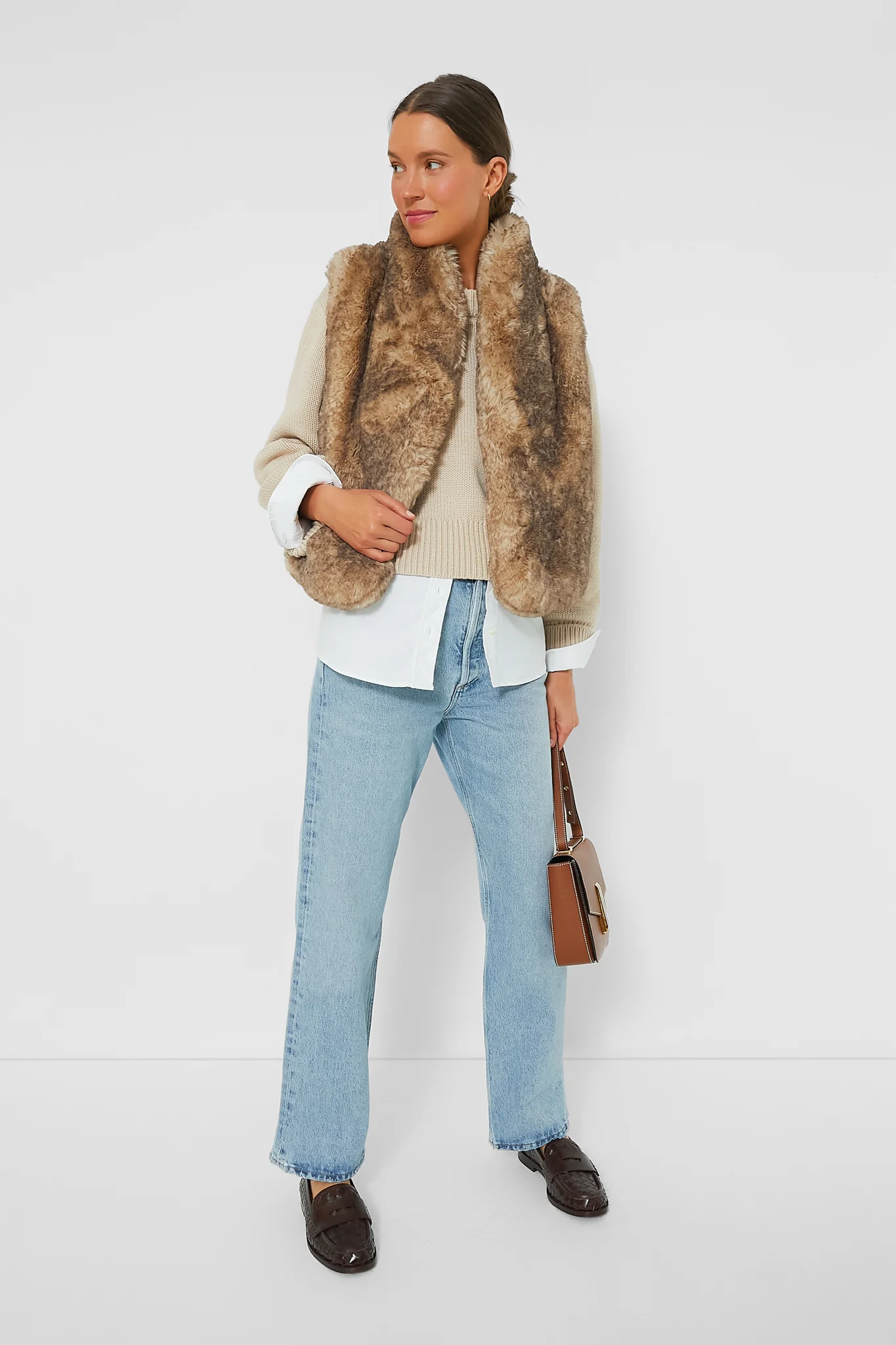 Greige Marcello Vest - Image 6