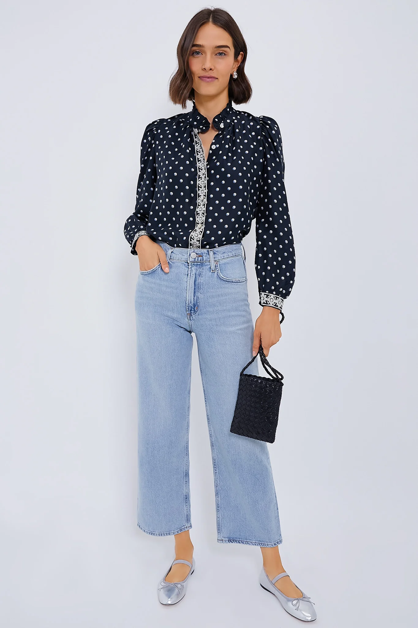 Groove High Rise Wide Leg Ren Jean - Image 2