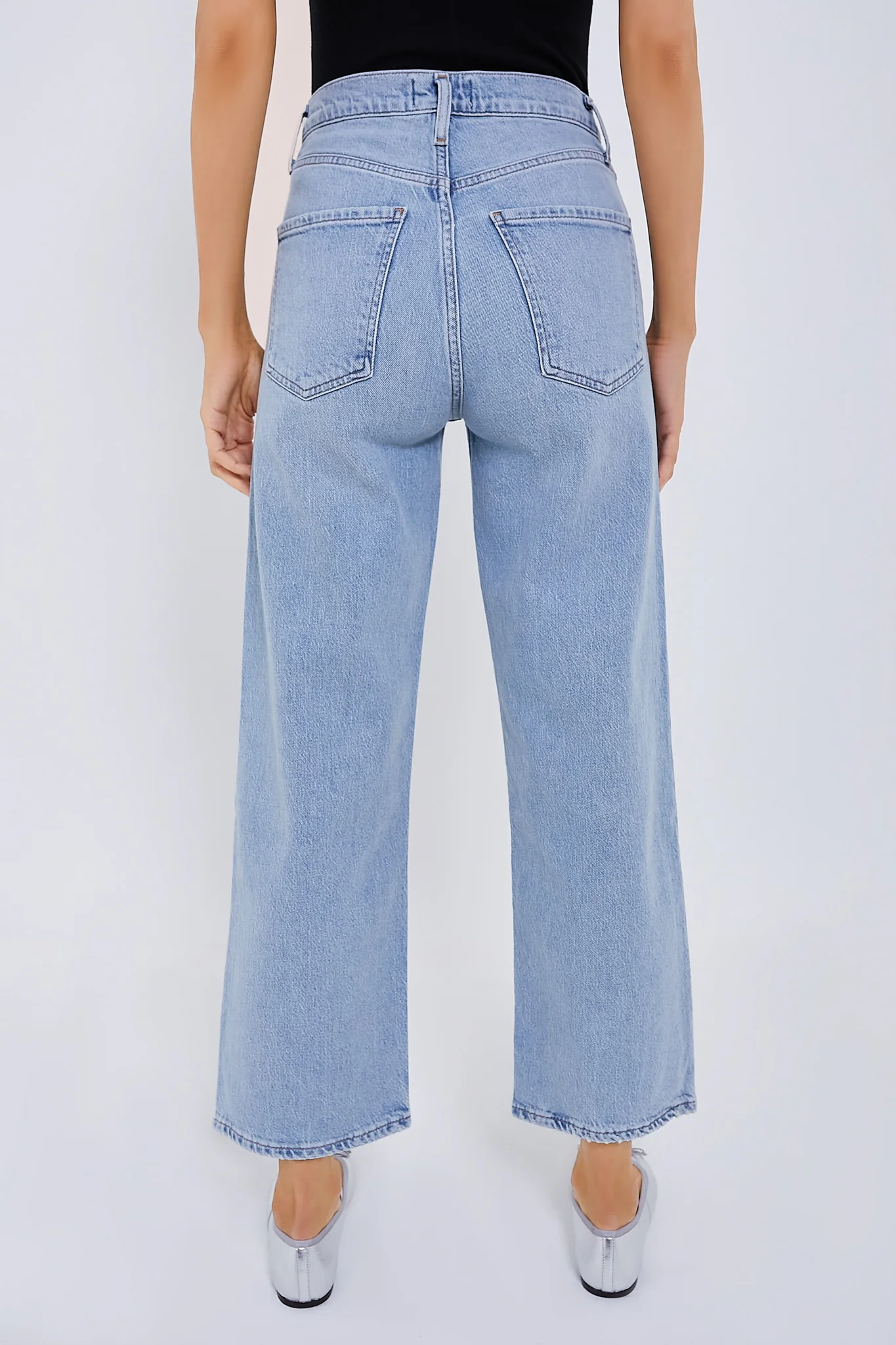 Groove High Rise Wide Leg Ren Jean - Image 4
