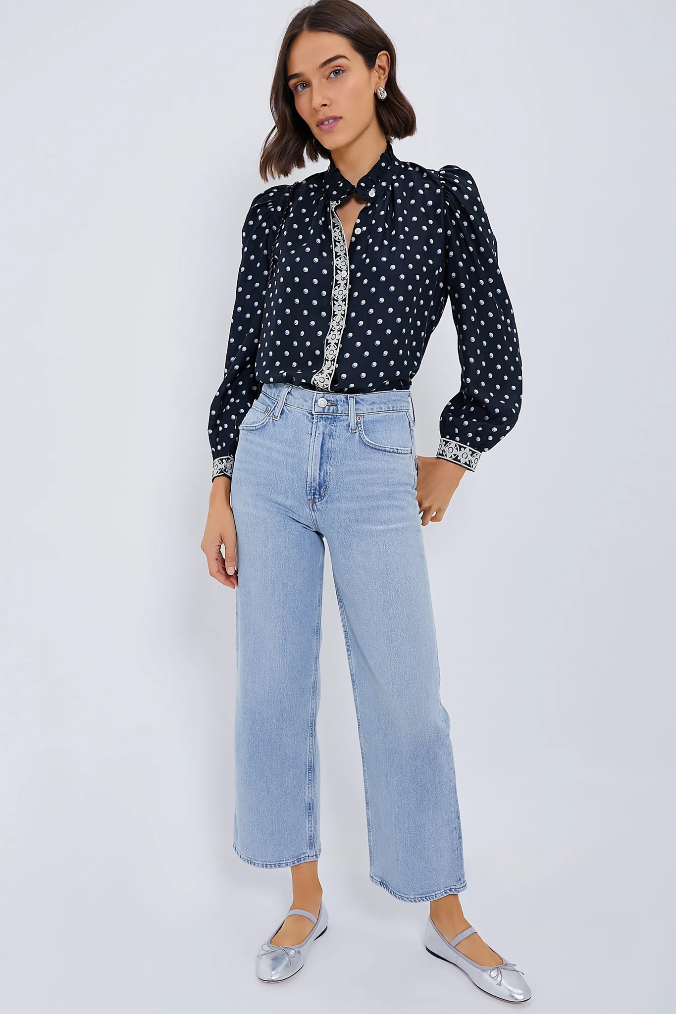 Groove High Rise Wide Leg Ren Jean - Image 6