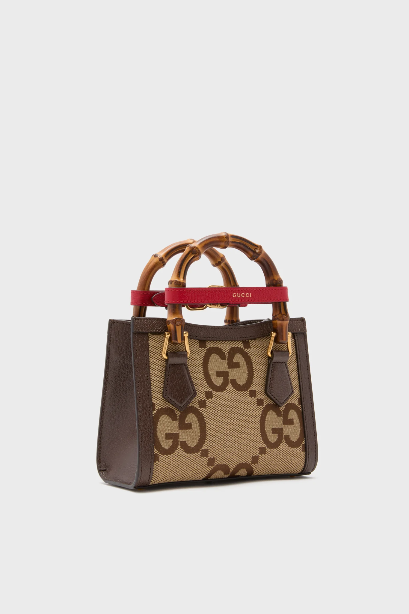 Gucci Beige Brown Canvas Shoulder Bag - Image 4
