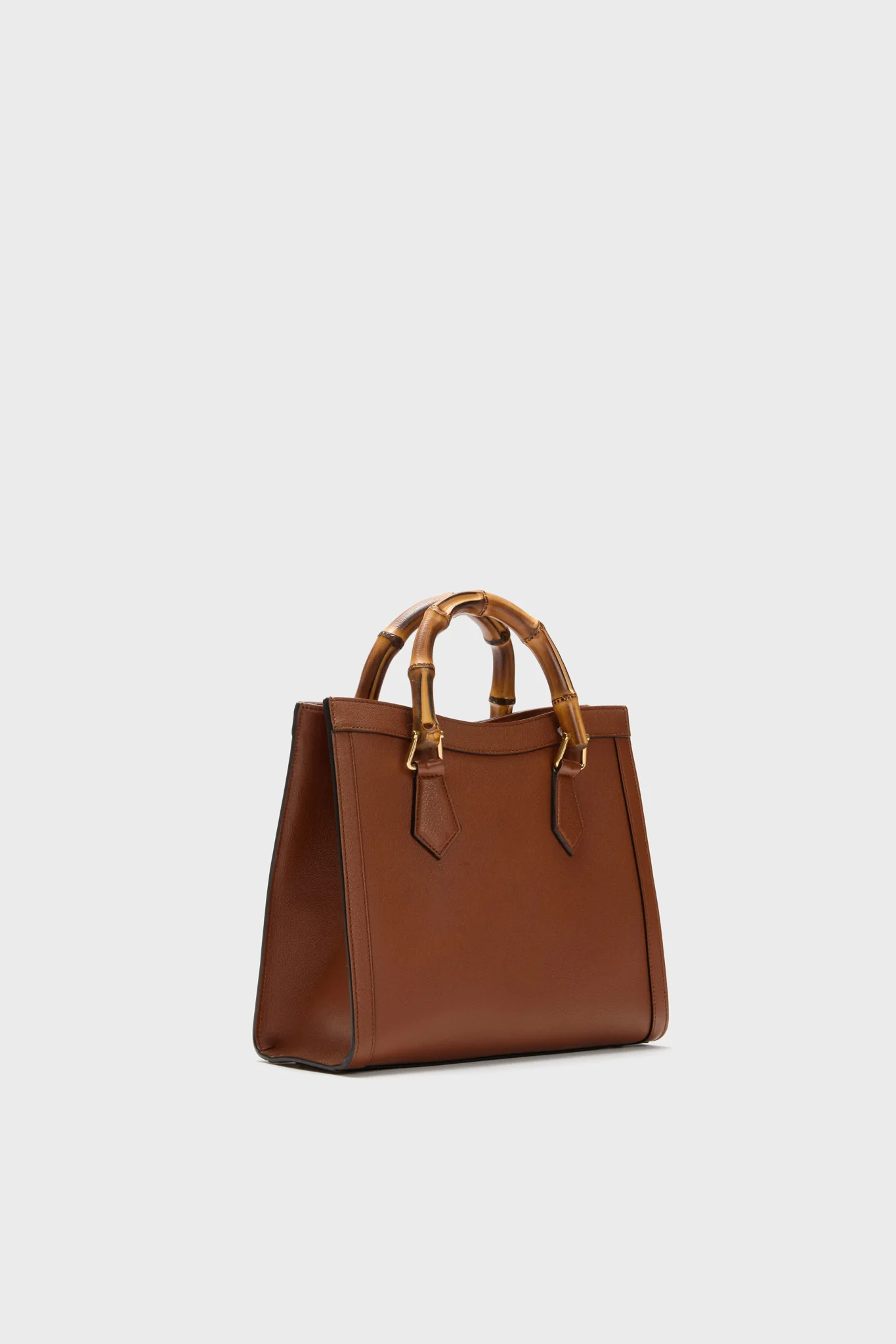 GUCCI Brown Bamboo Diana 2 Way Handbag - Image 5