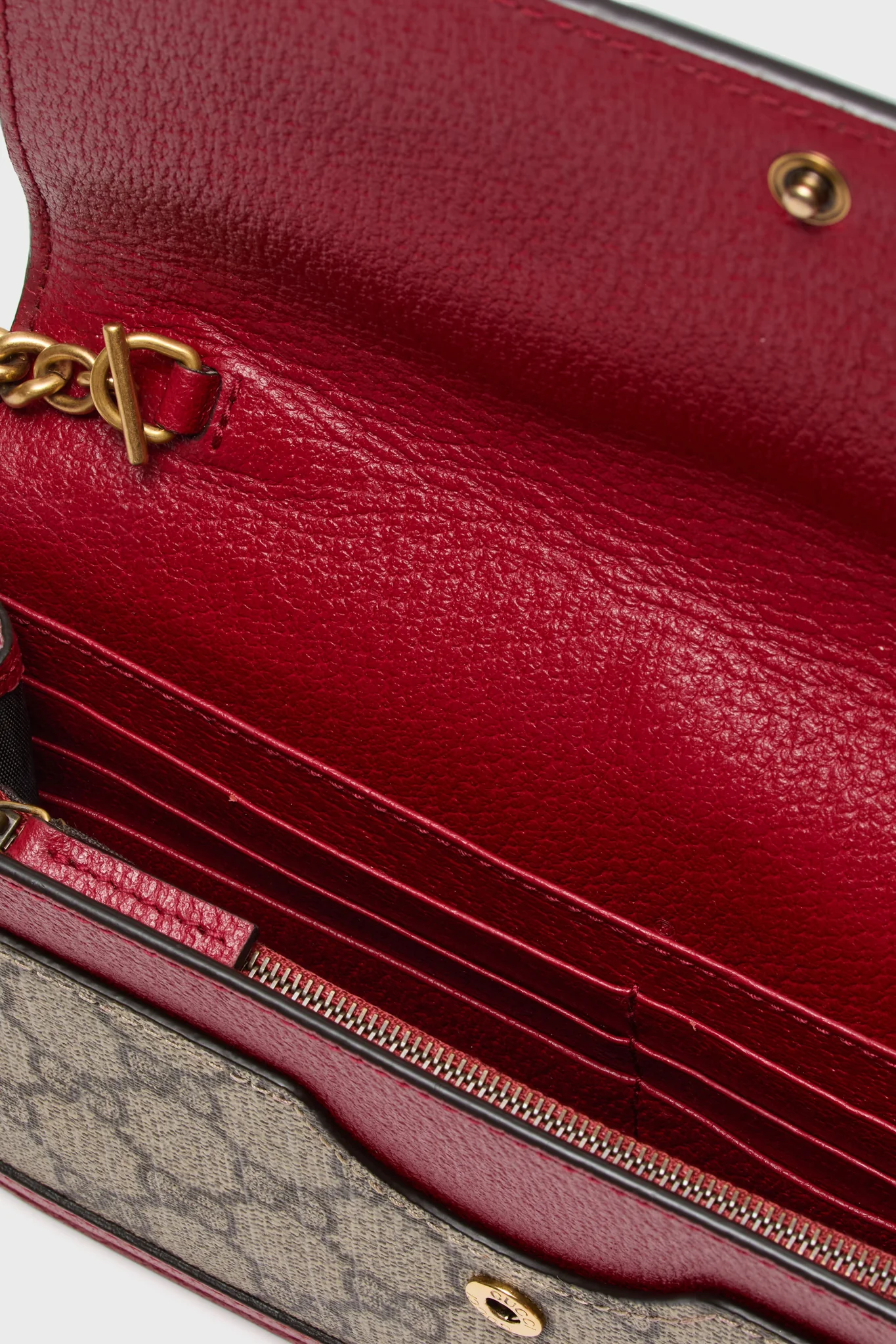 Gucci GG Supreme Queen Margaret Wallet on Chain - Image 6