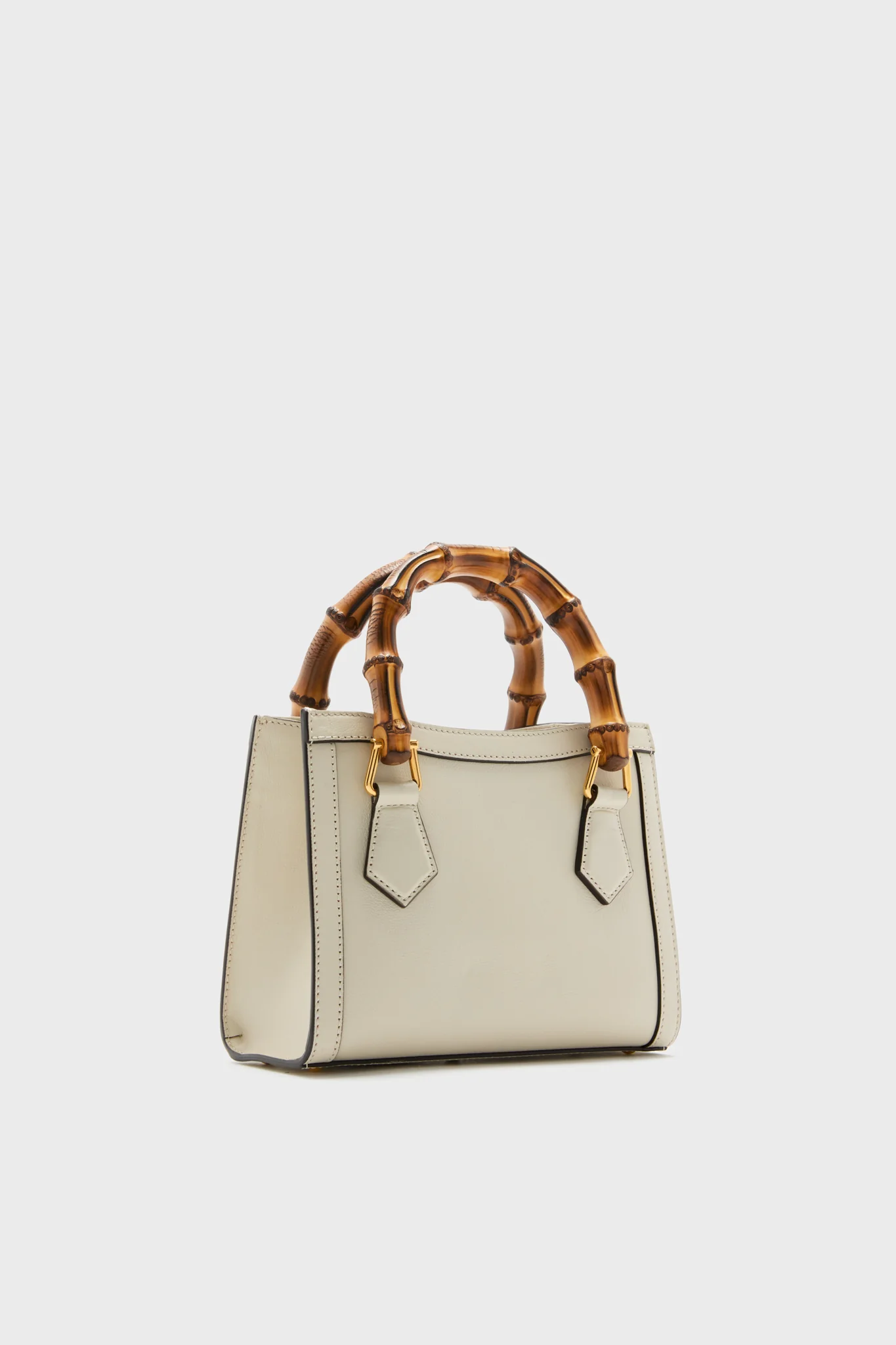Gucci Ivory Diana Bamboo Handle Mini Tote - Image 4