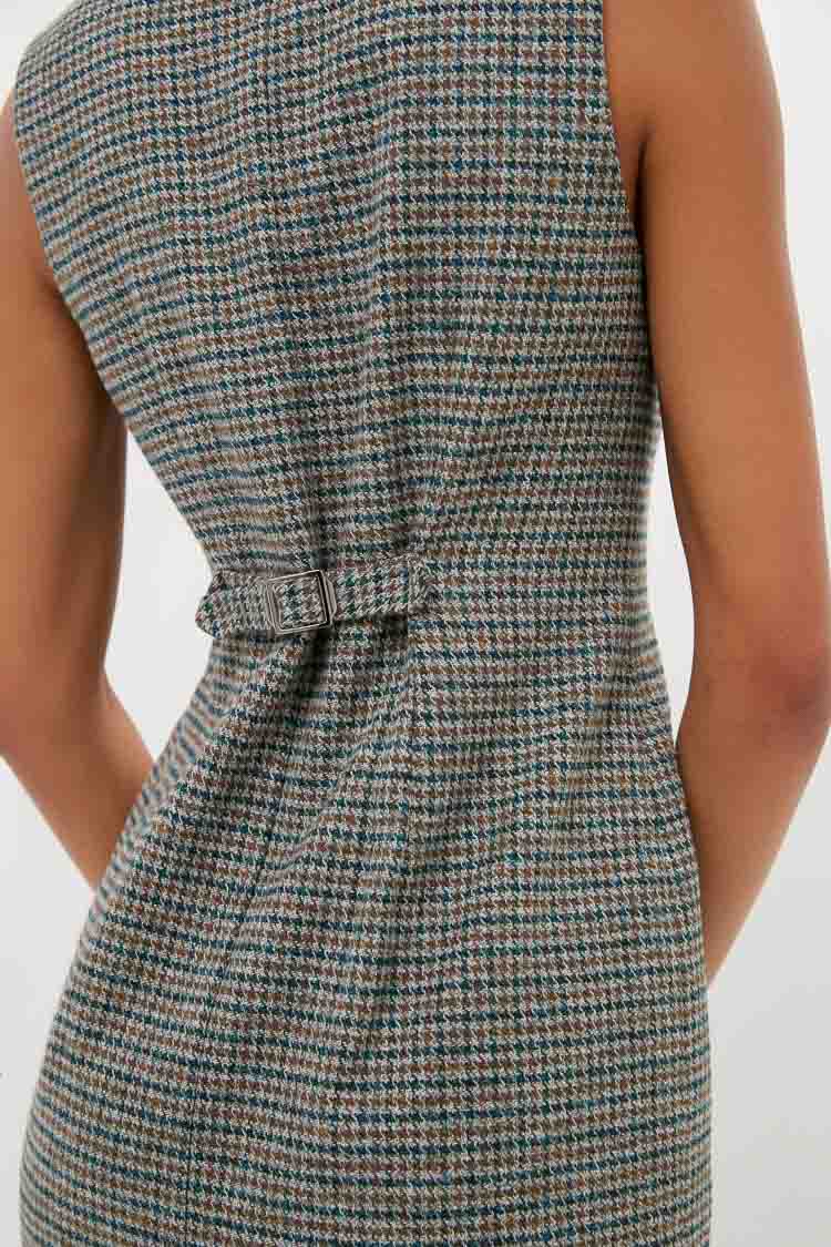 Gun Club Check Form Maxi Dress - Image 5