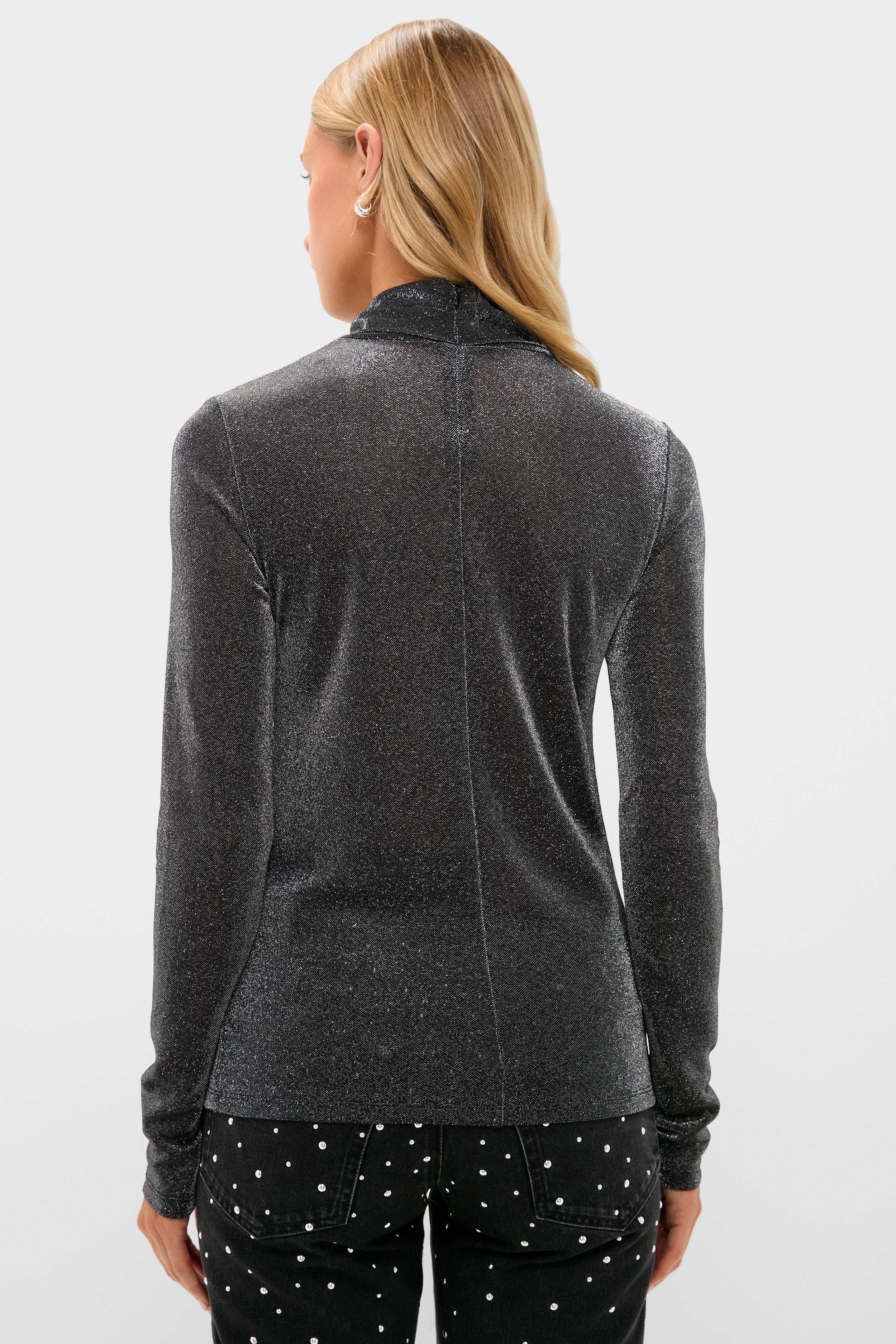 Gun Metal Jadia Turtleneck - Image 4
