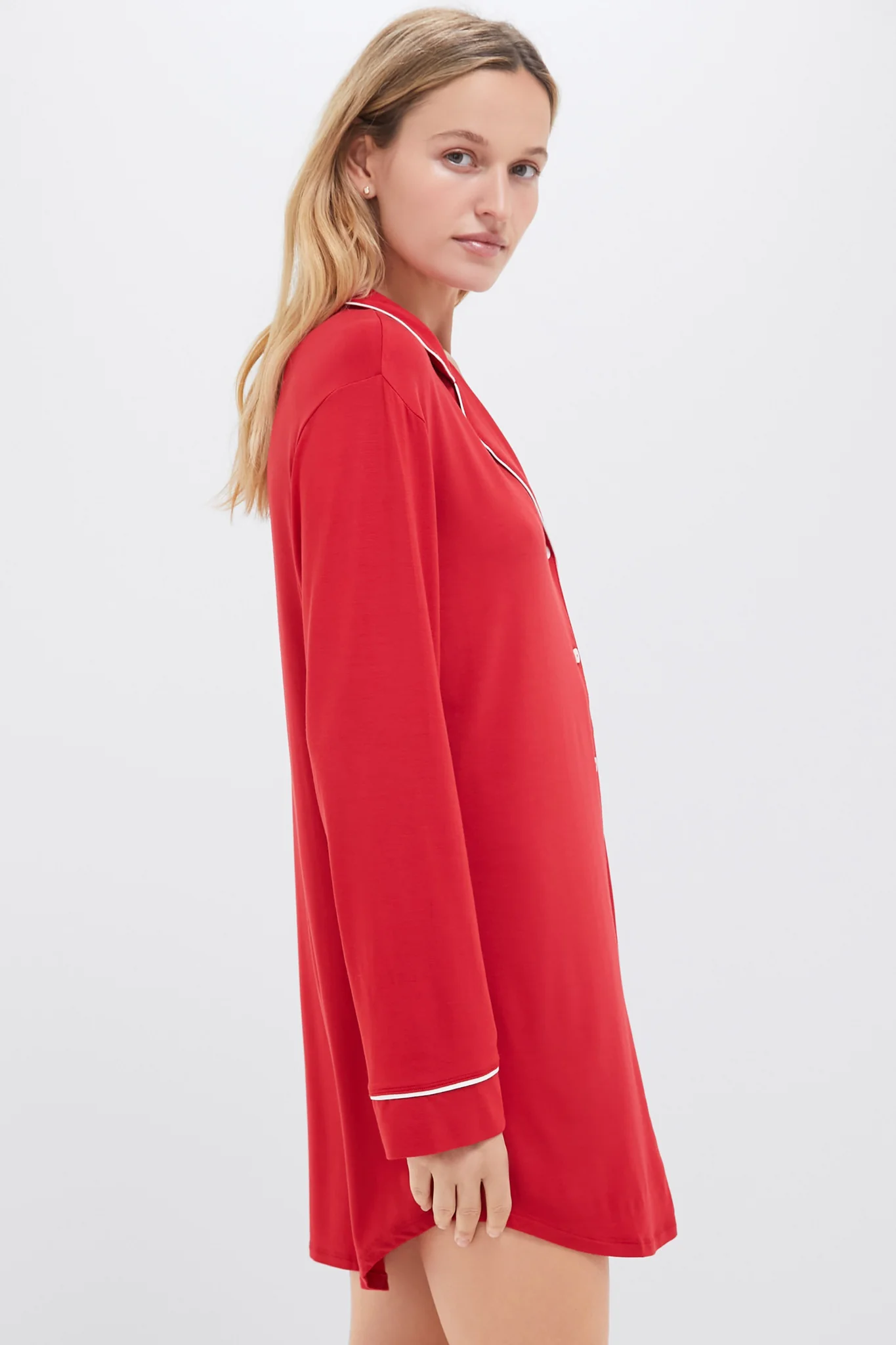 Haute Red Gisele Sleepshirt - Image 4