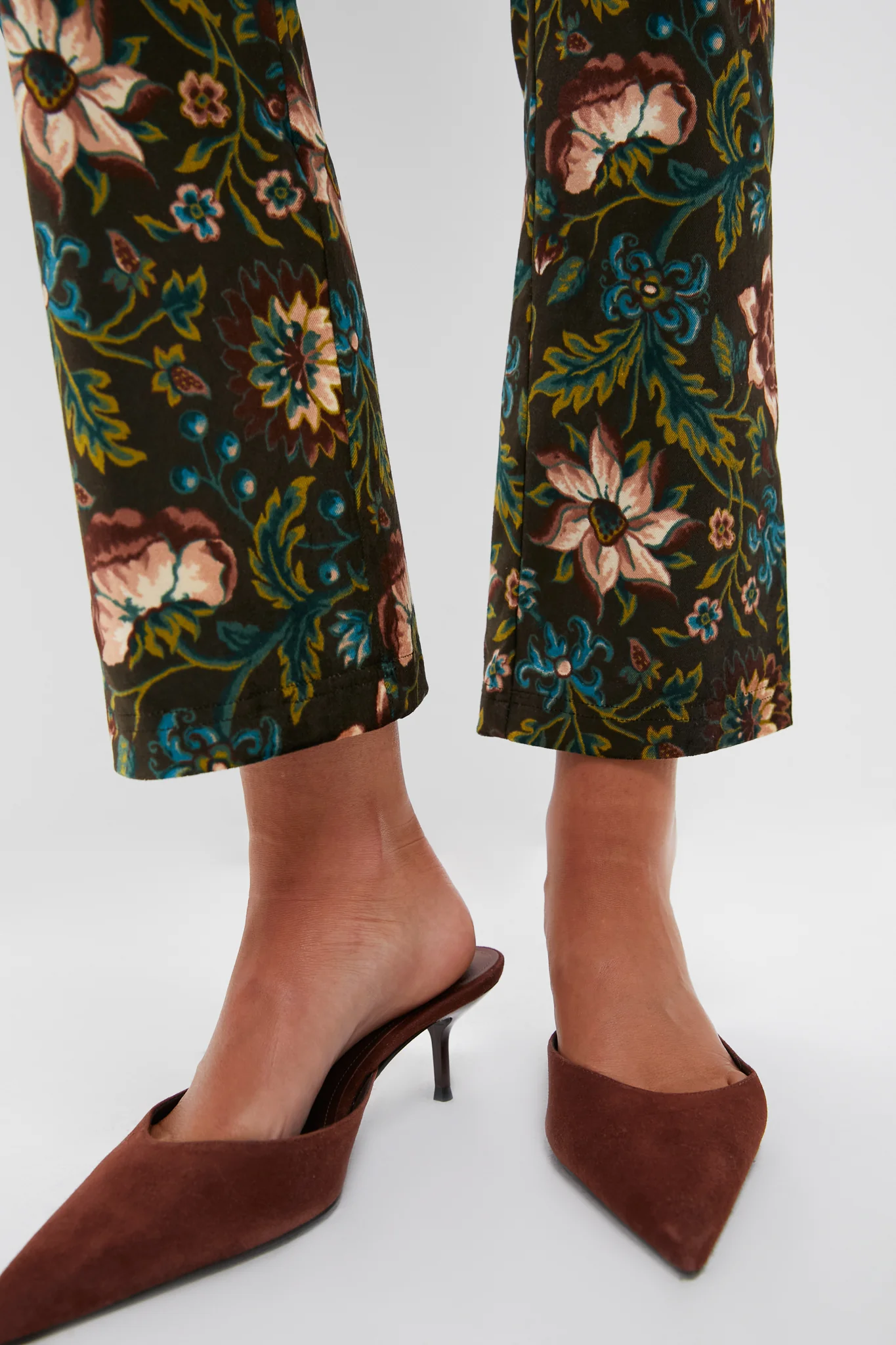 Hazel Moonflower Velvet Ashford Pants - Image 5