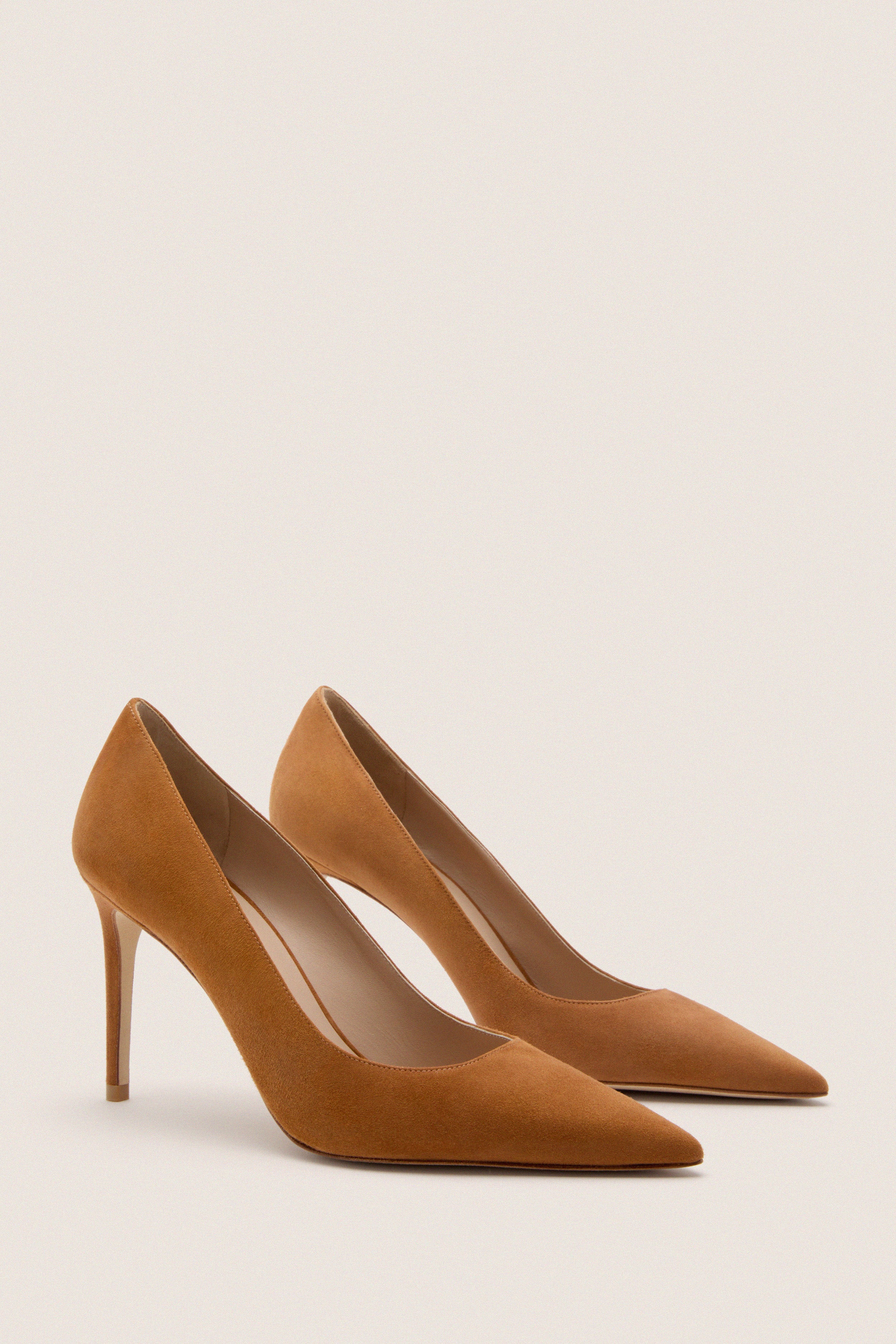 Hazel Suede Power 85 Heels - Image 4