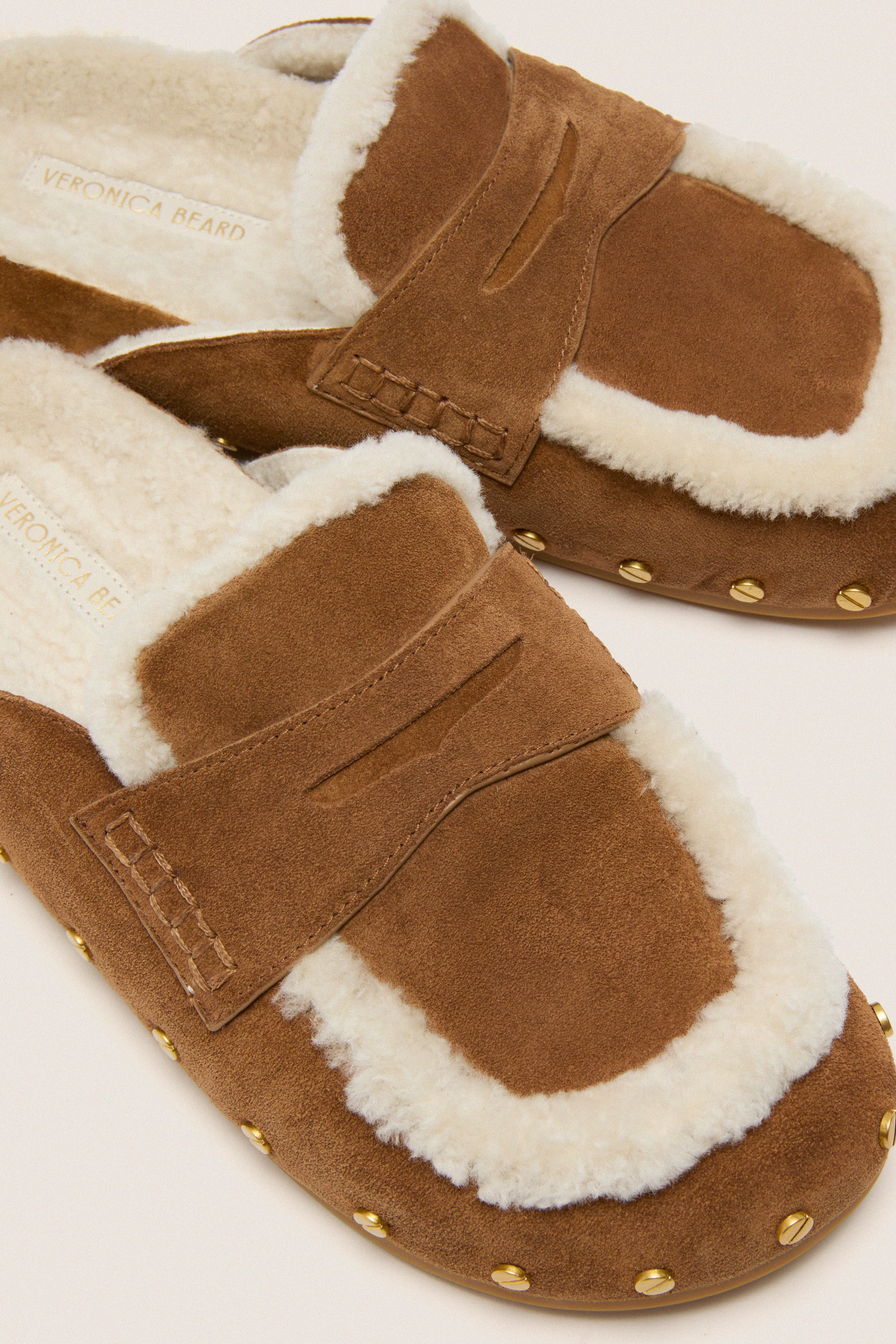 Hazelwood and Ecru Fenix Slippers - Image 5