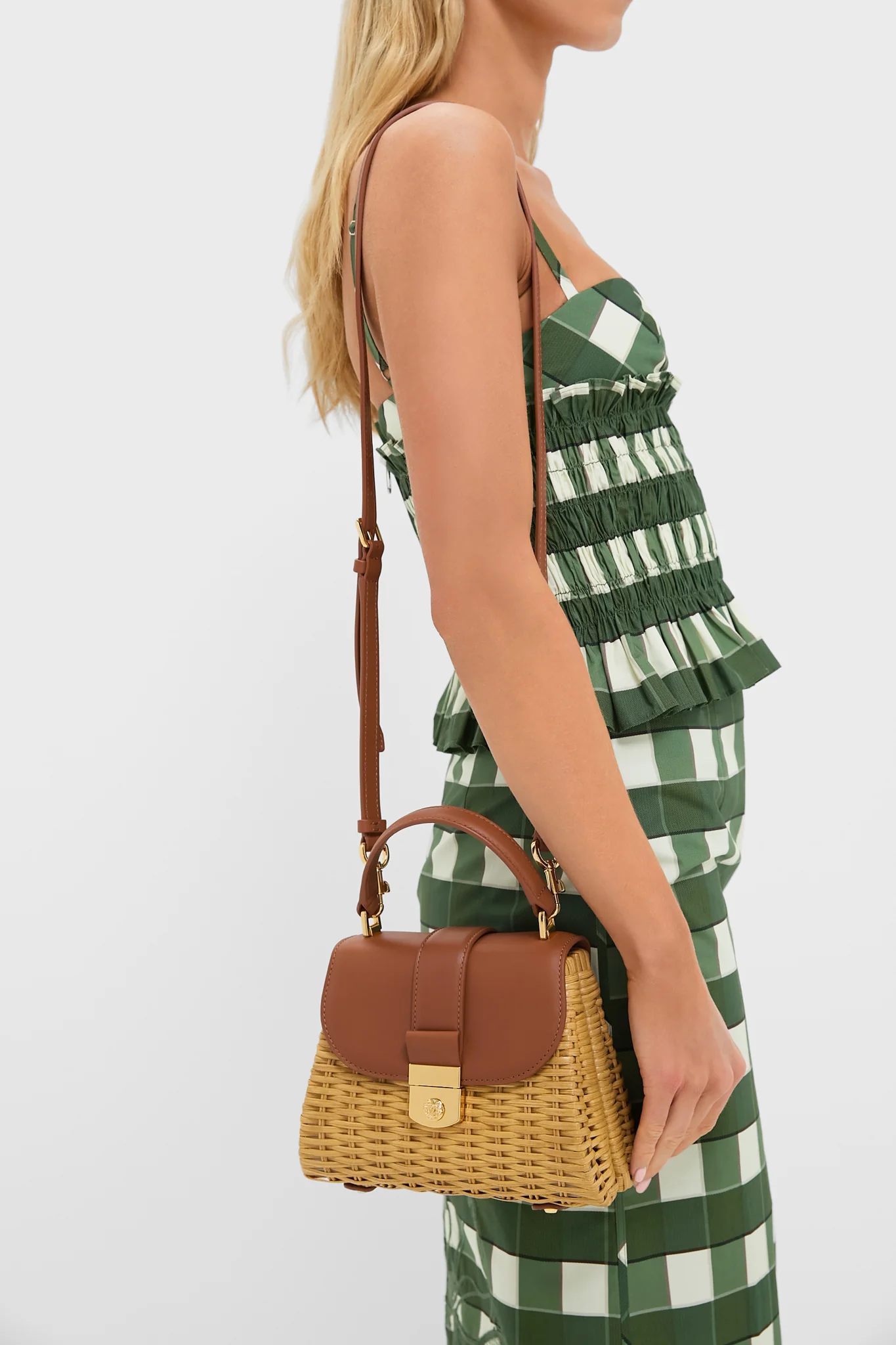 Hazelwood Small Wicker Avenue Bag - Image 2