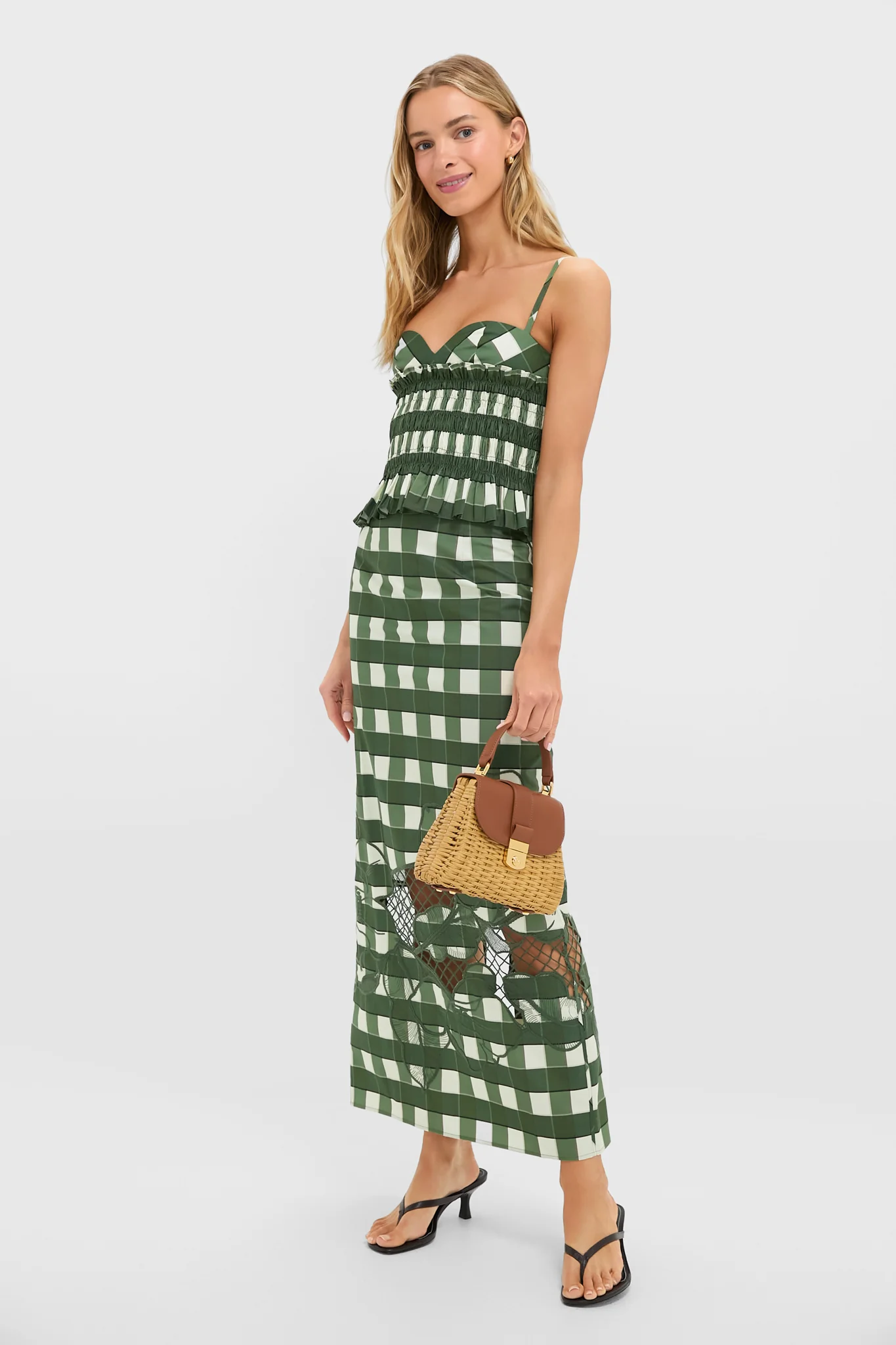 Hazelwood Small Wicker Avenue Bag - Image 3