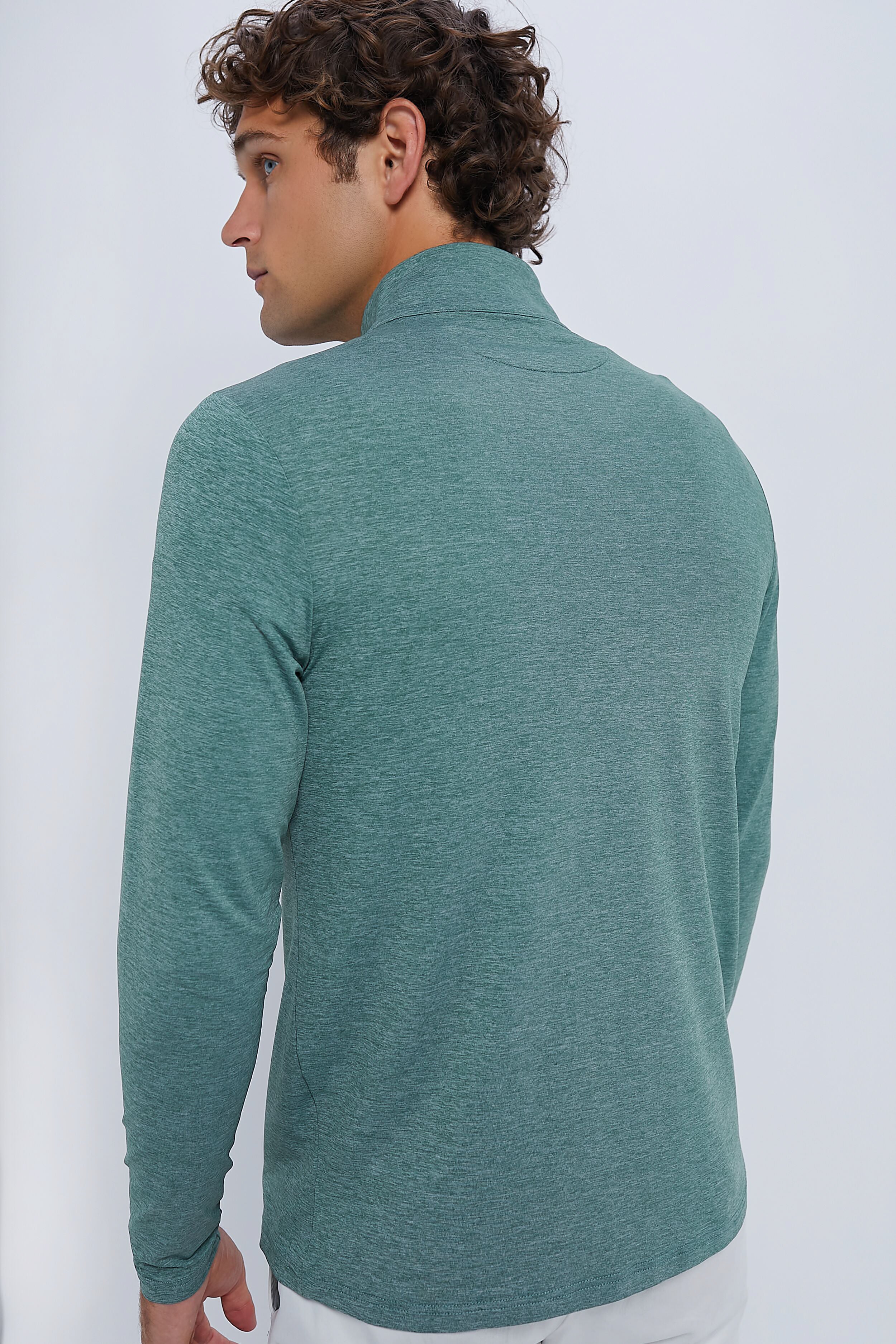 Heathered Forest Featherweight Performance Pullover - Image 3