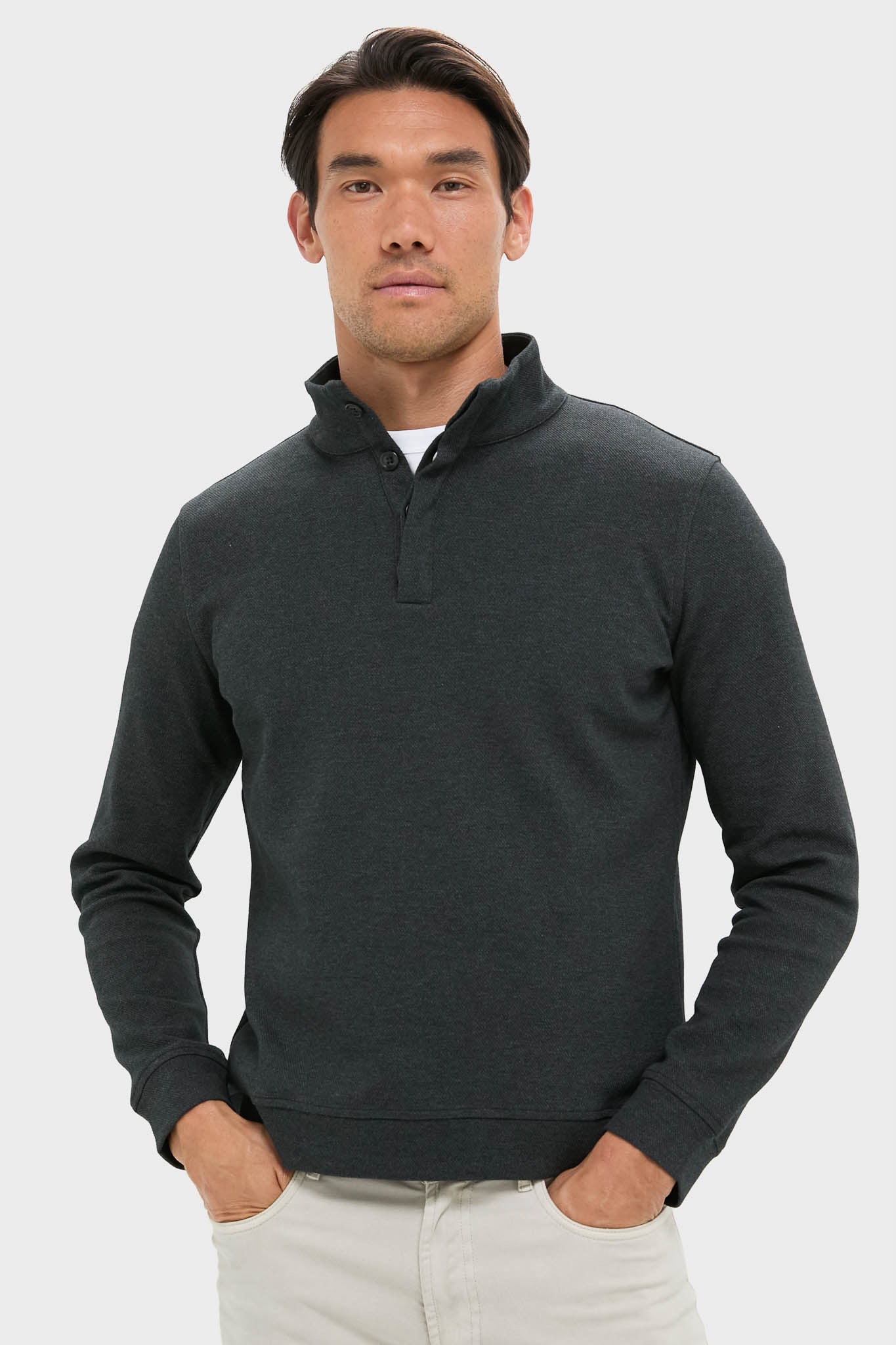 Heather Gray Cambridge Pullover - Image 6