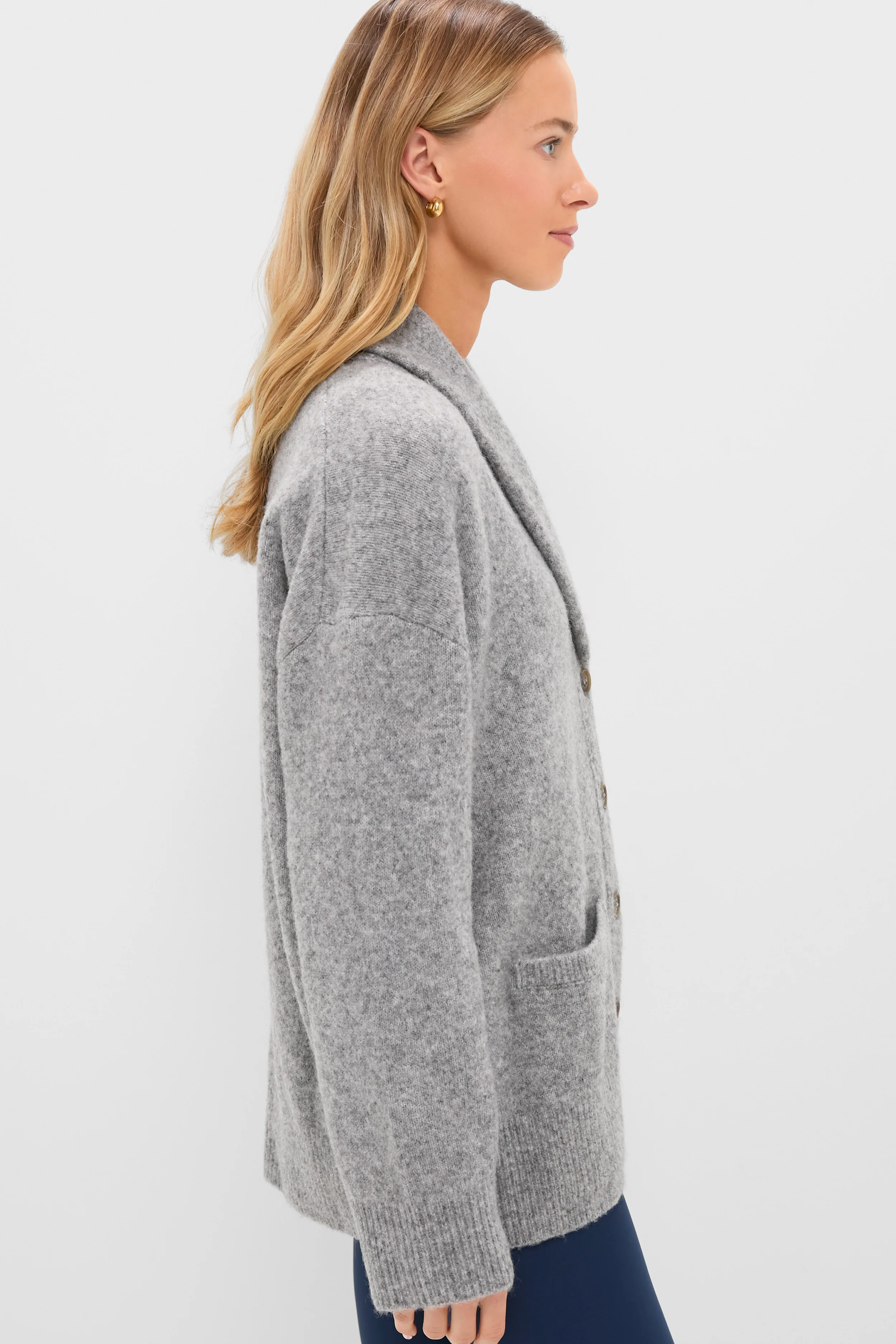 Heather Gray James Cardigan - Image 3