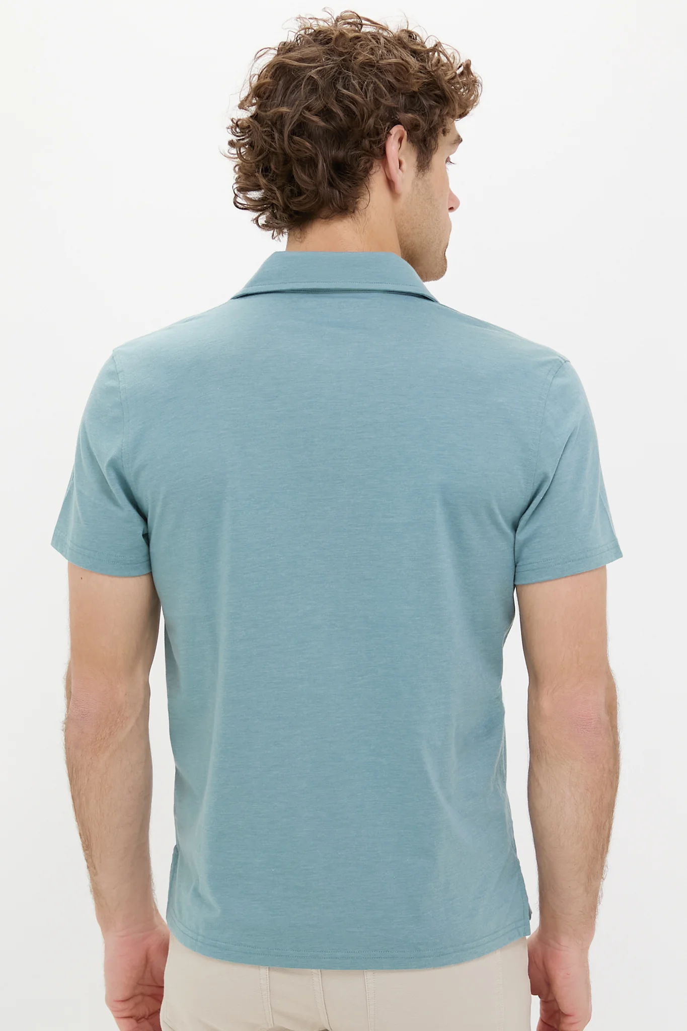 Heather Green Atlantic Polo - Image 4