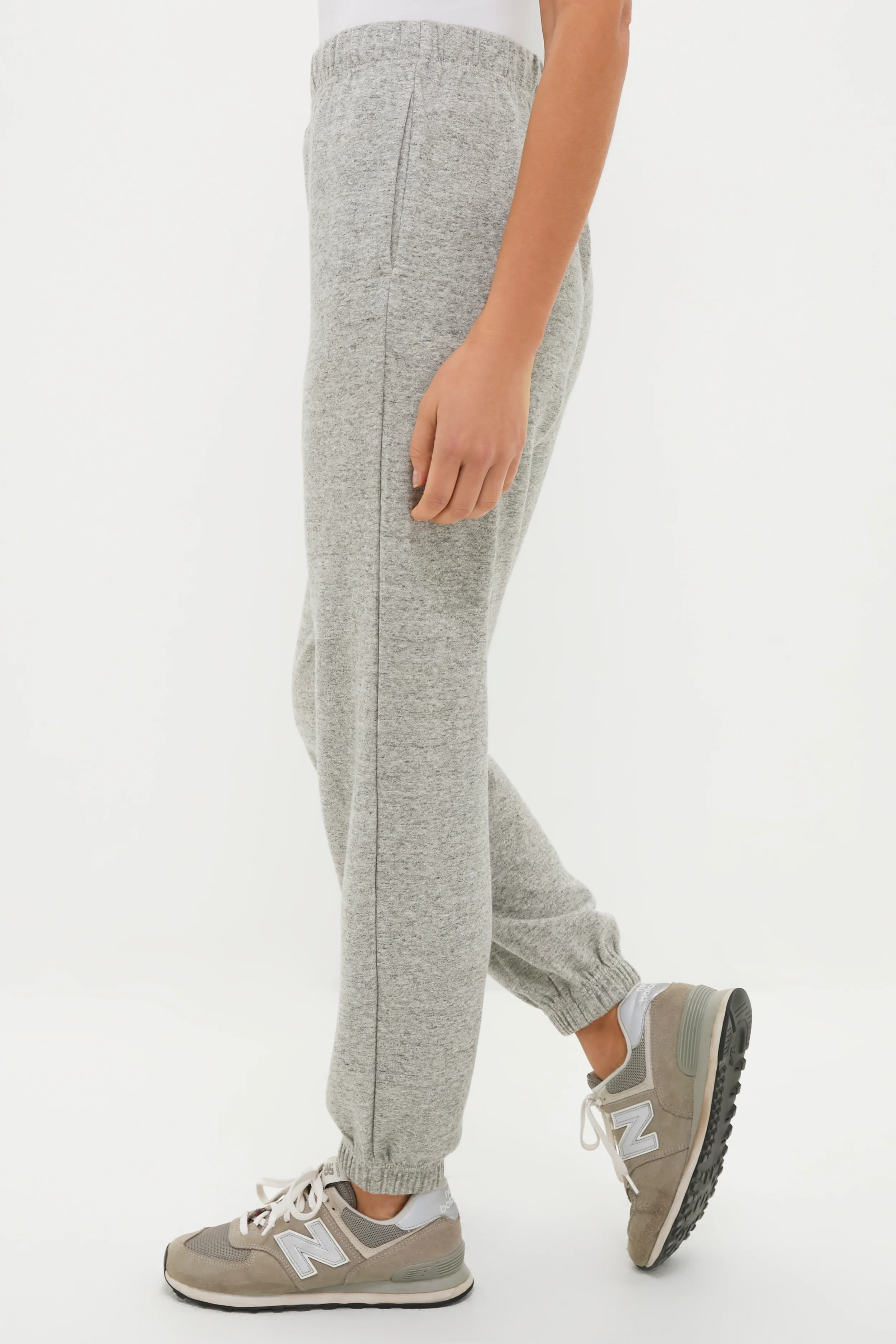 Heathered Gray Anderson Sweatpants - Image 3