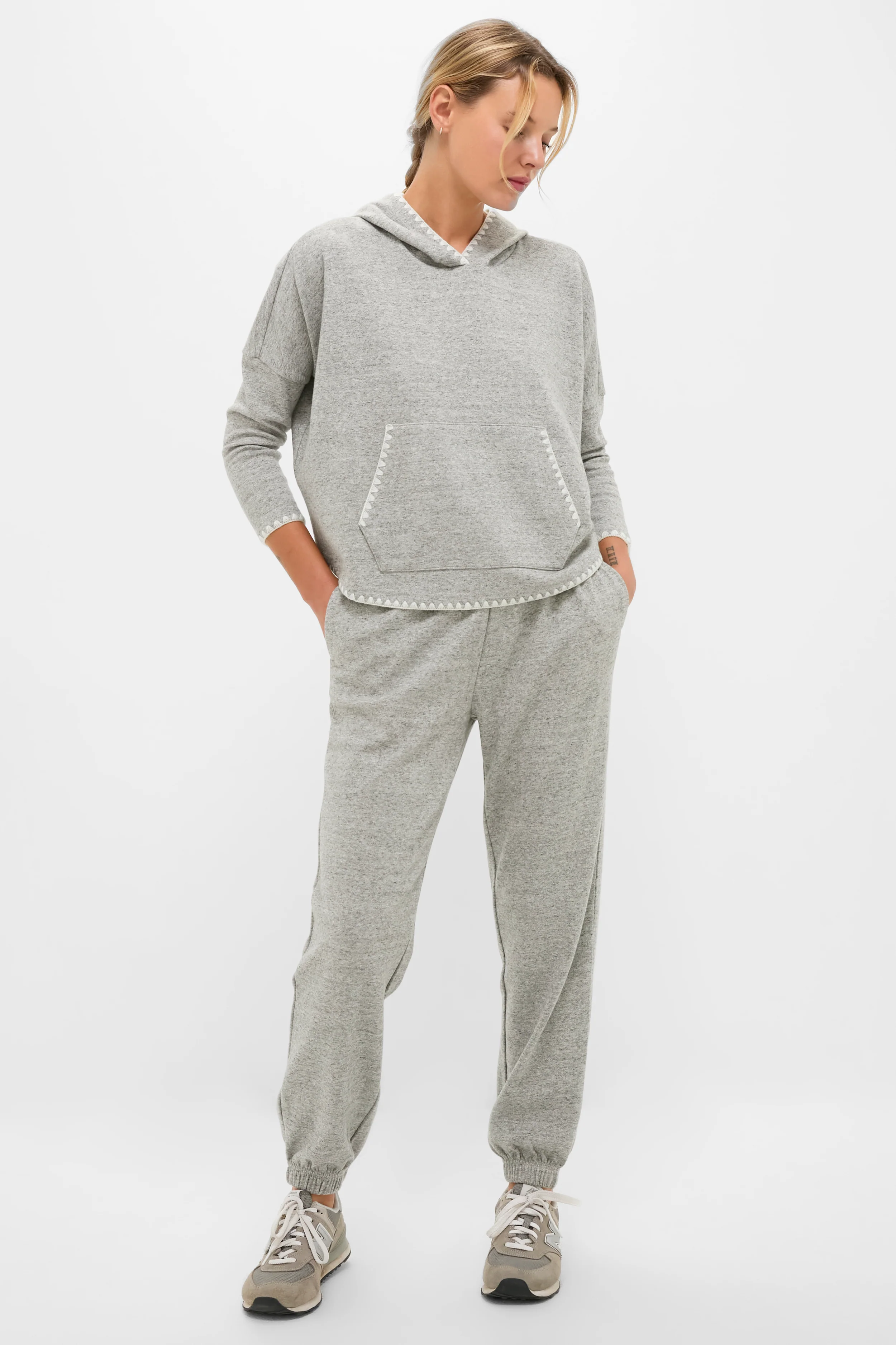 Heathered Gray Anderson Sweatpants - Image 6