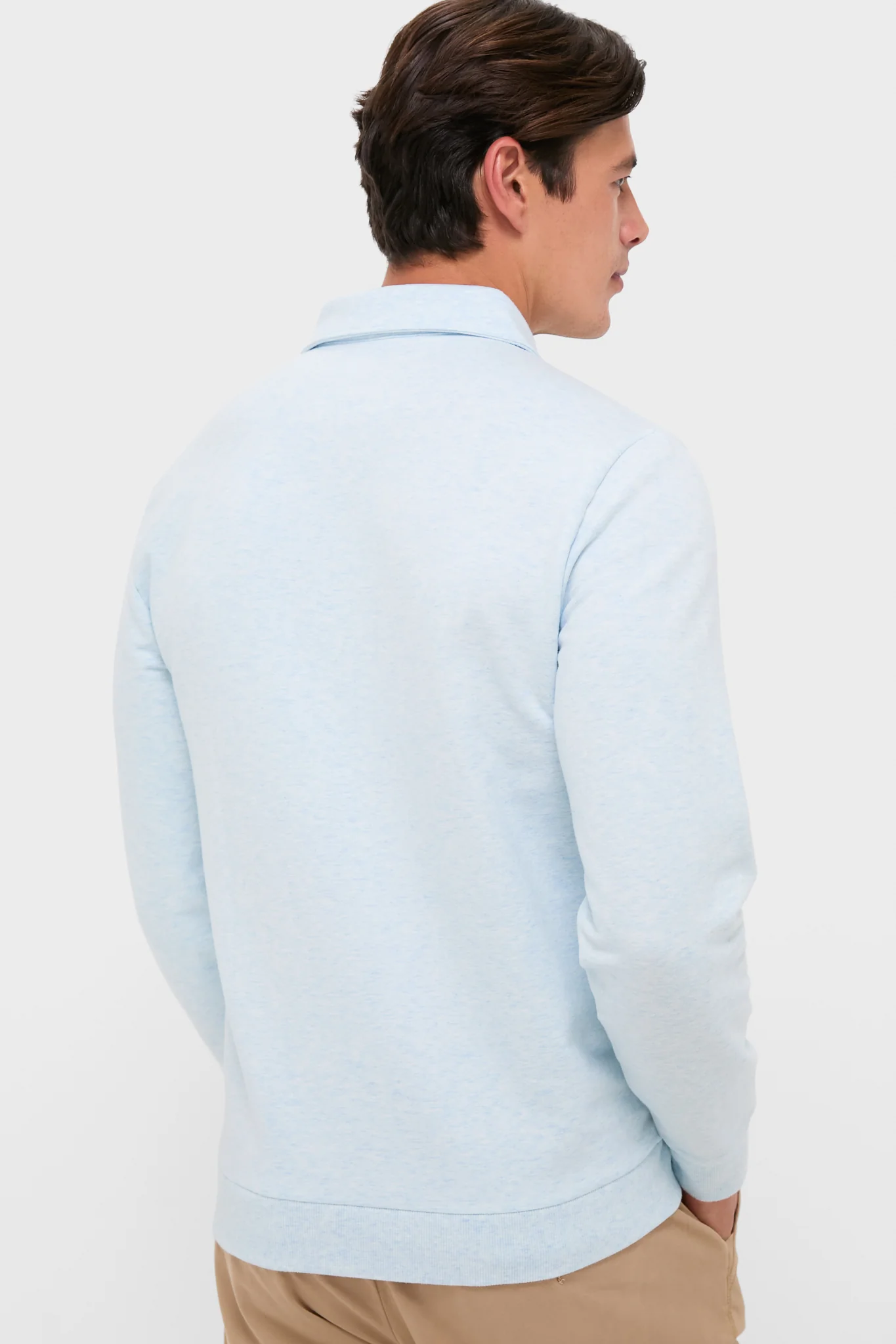 Heathered Ice Collared Sweatshirt - Image 4
