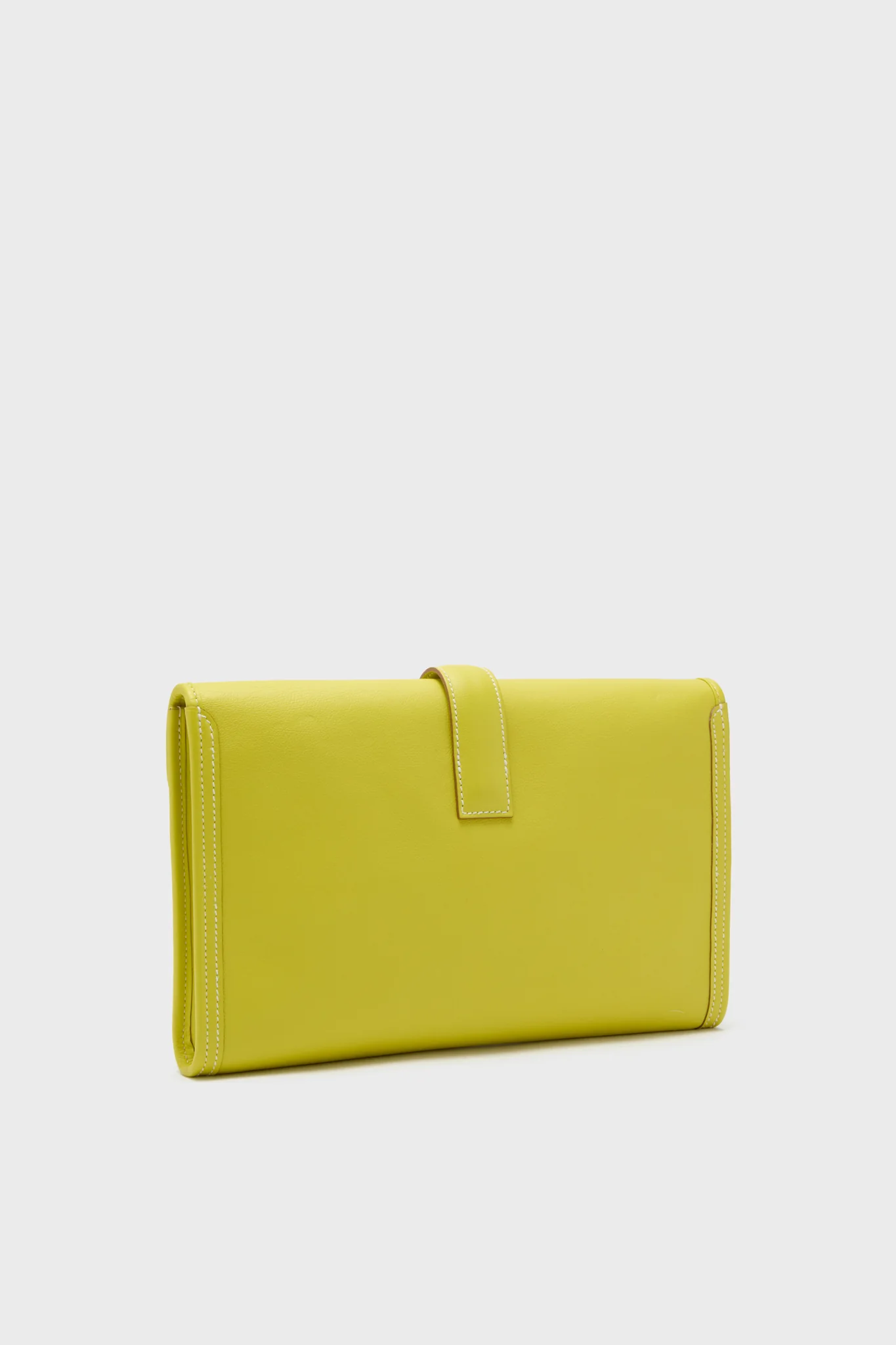 HERMES Yellow Business Bag Clutch - Image 4