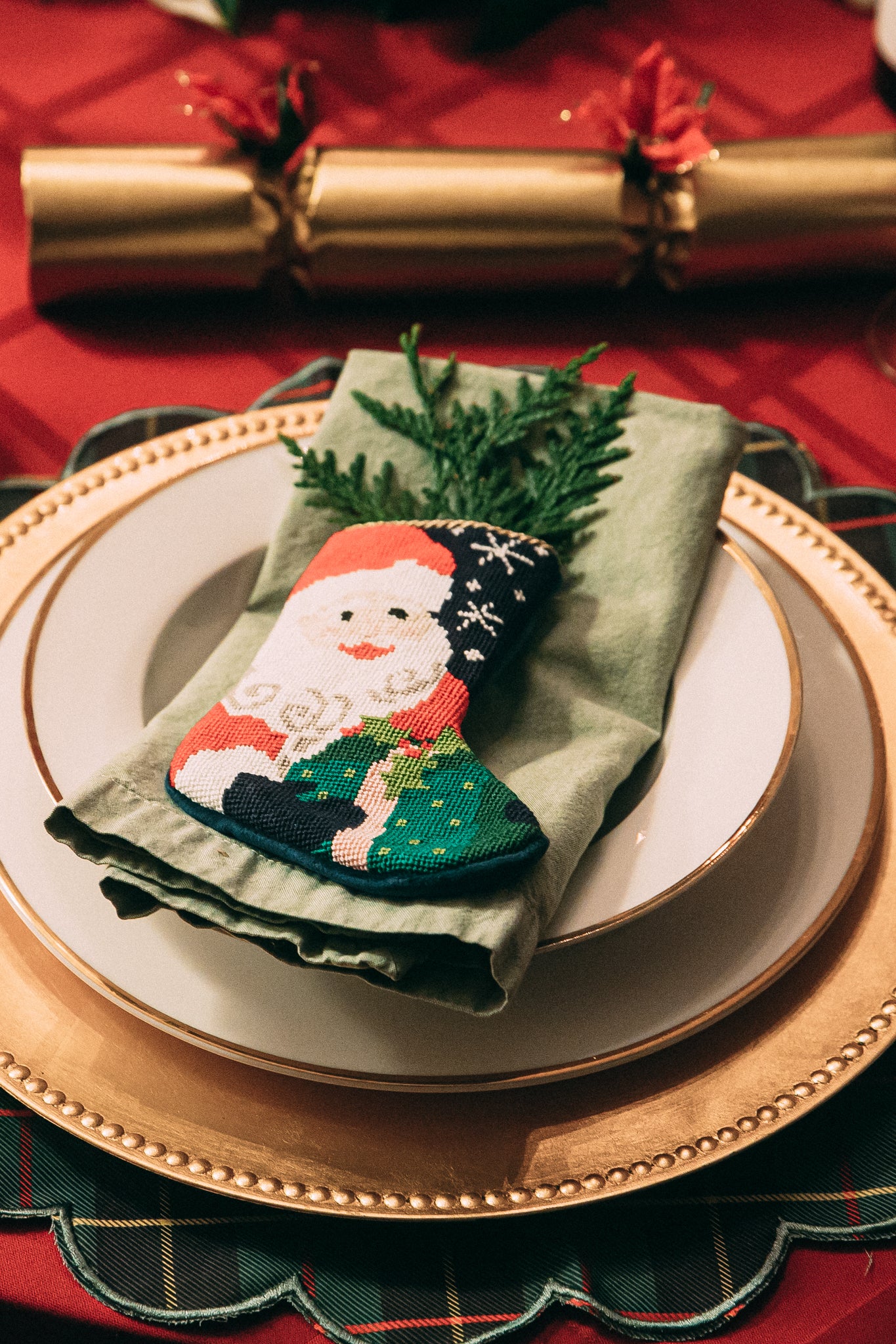Ho Ho Ho Santa Mini Stocking - Image 3