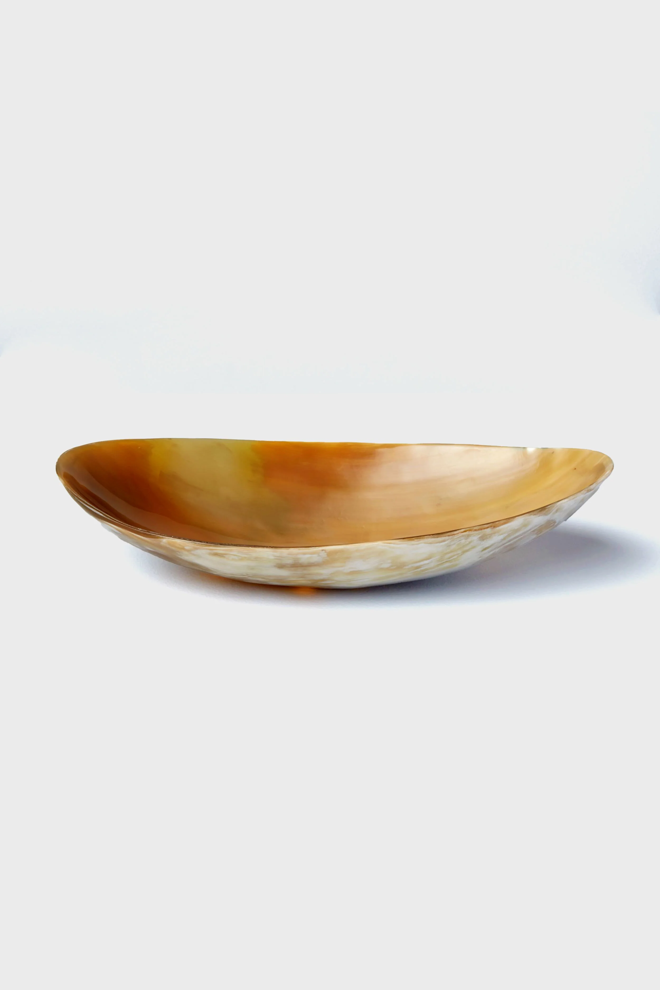 Horn Oval Bowl