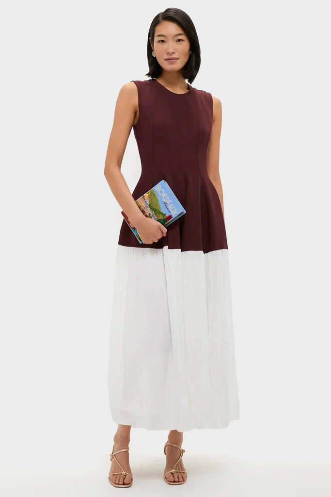 Hortensia Bordeaux Book Clutch - Image 3