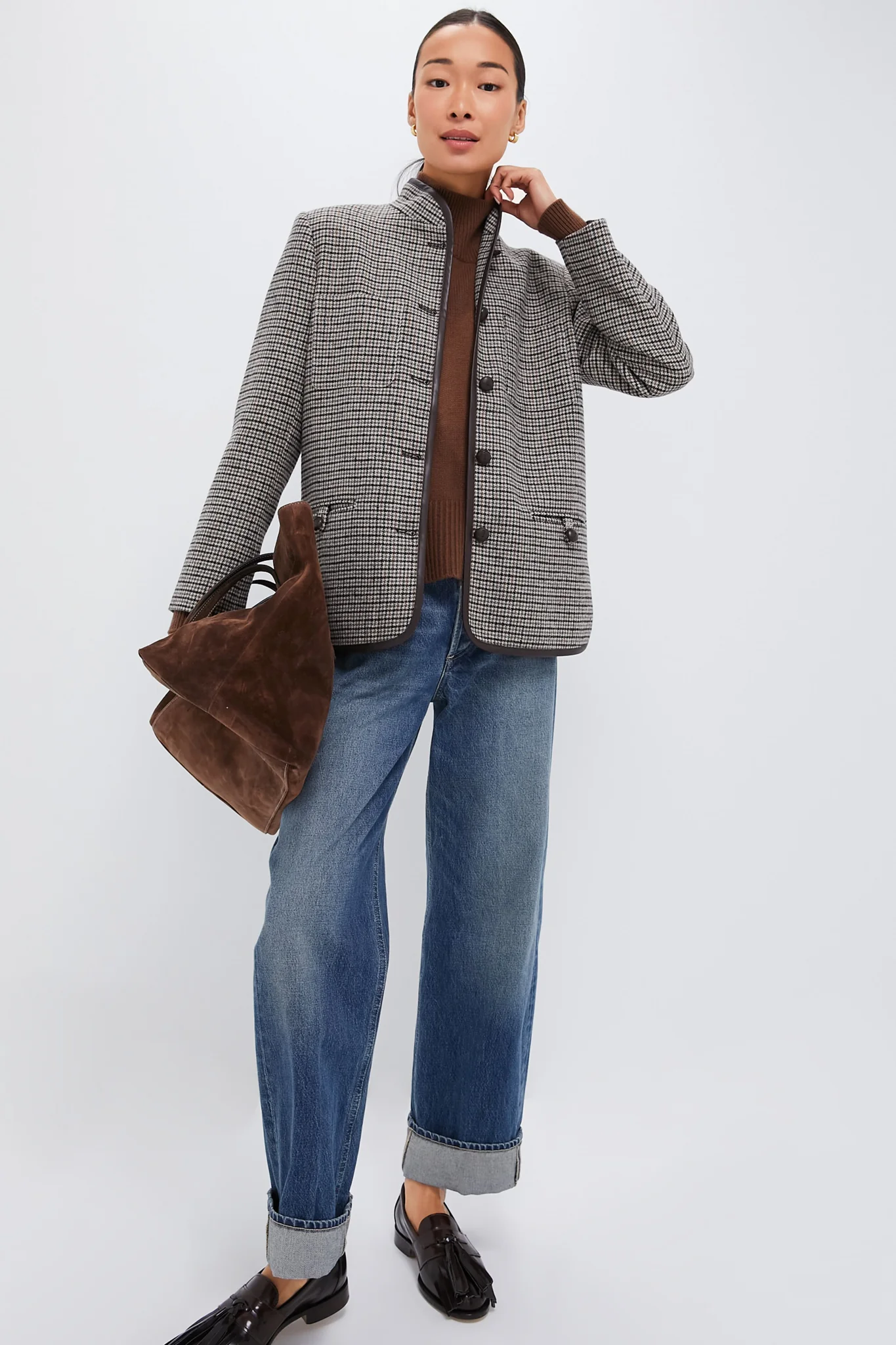 Houndstooth Dalton Jacket - Image 2