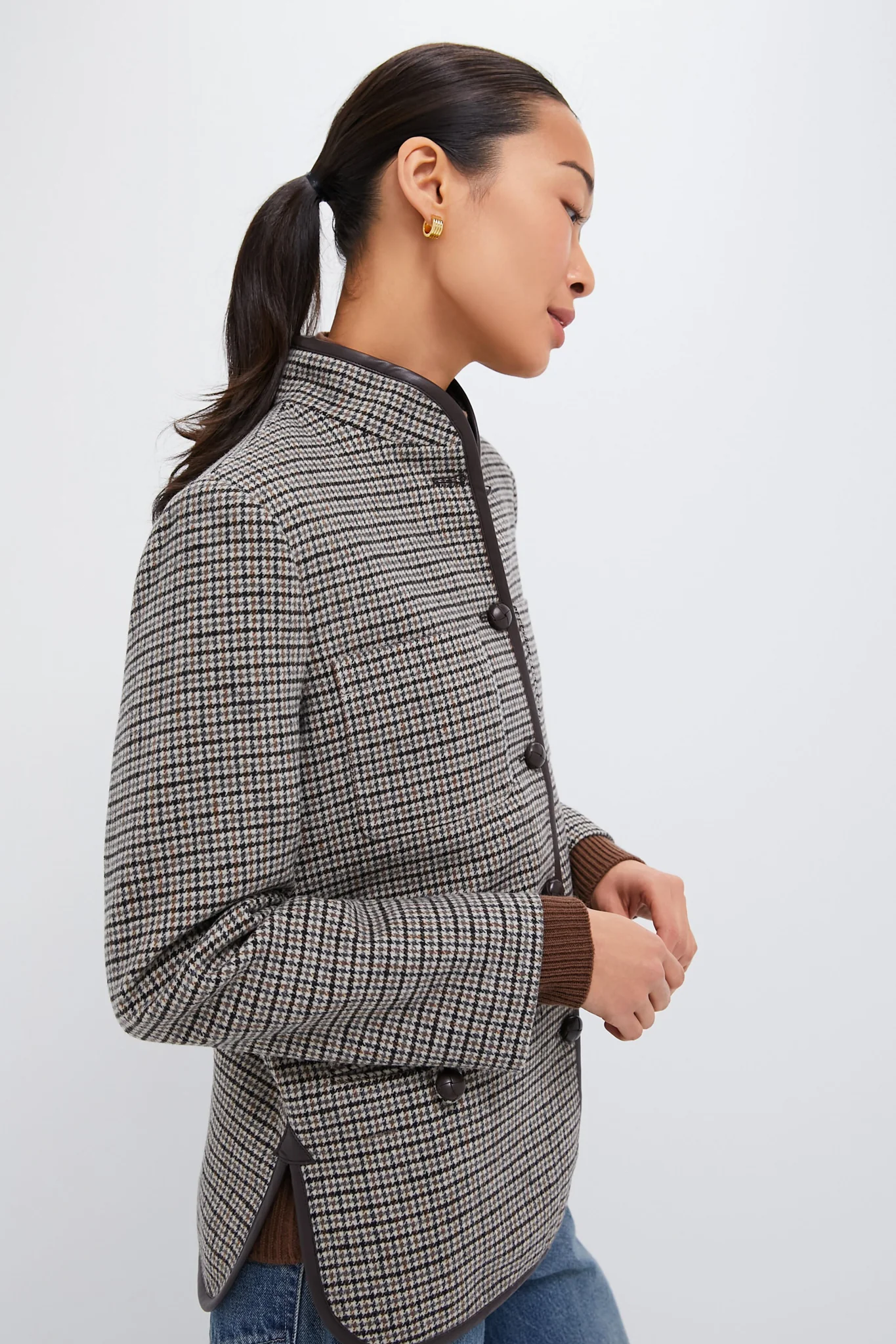 Houndstooth Dalton Jacket - Image 3