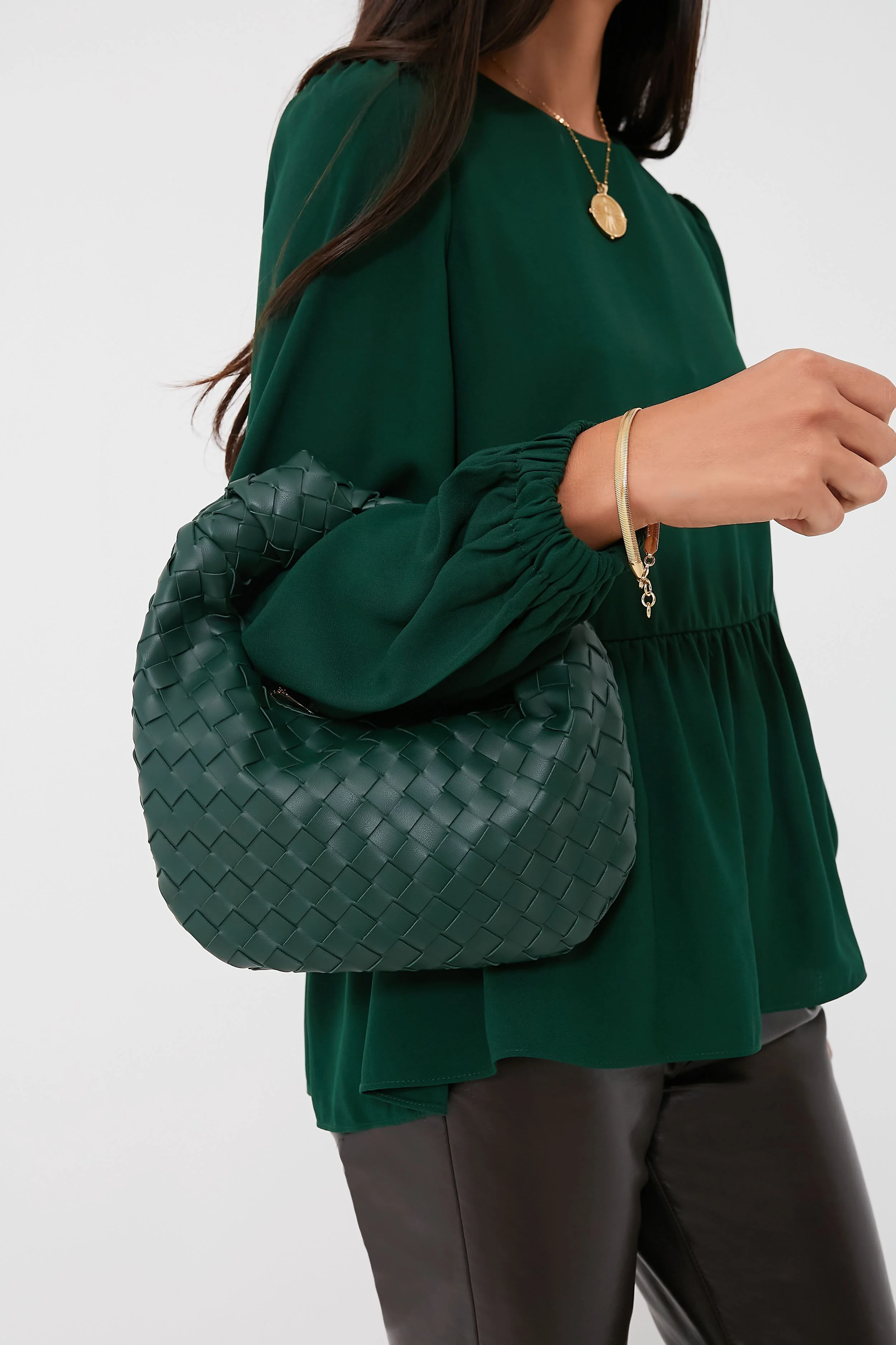 Hunter Green Tracy Bag - Image 4