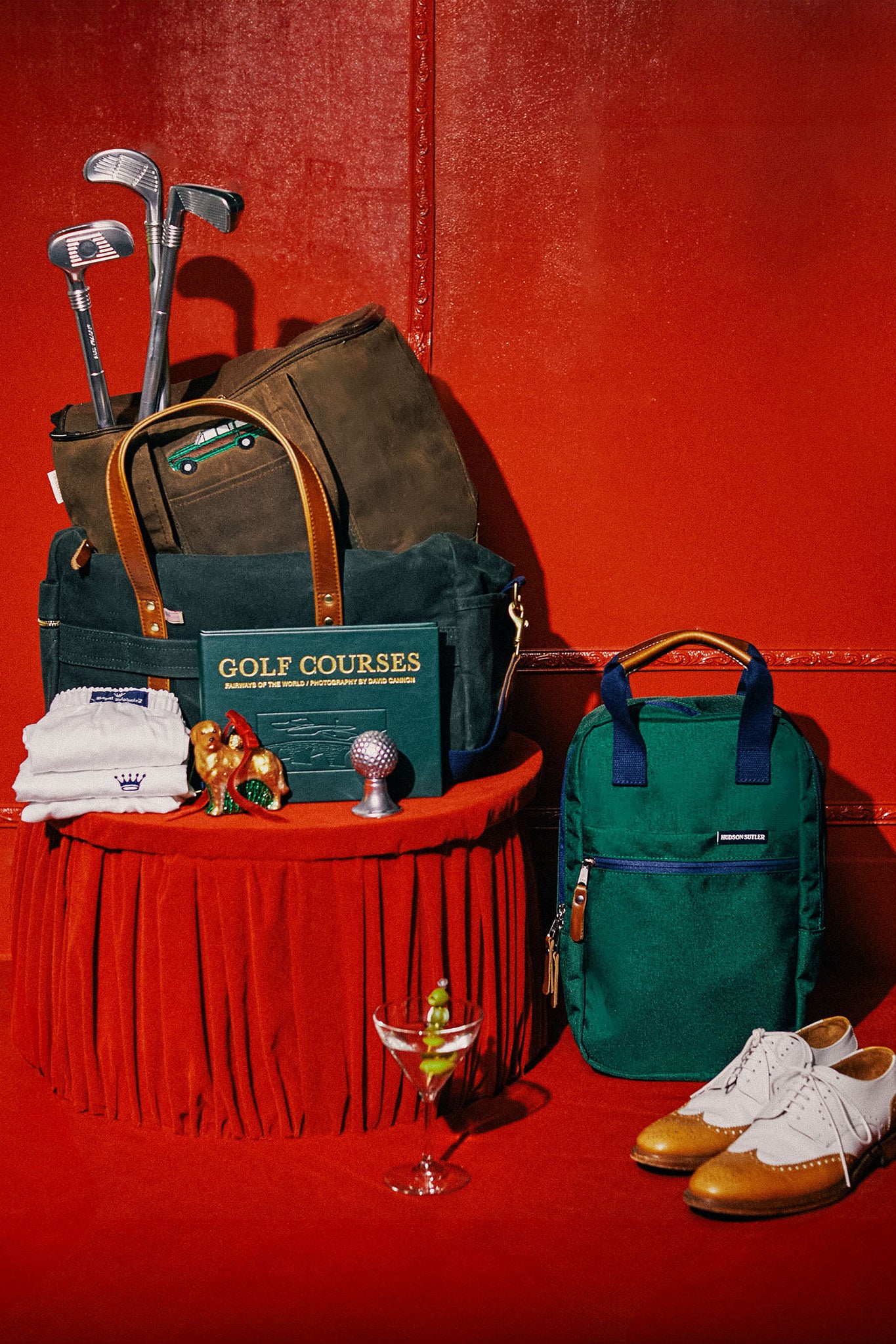 Hunter Green Waxed Canvas Heritage Commuter Duffel - Image 7