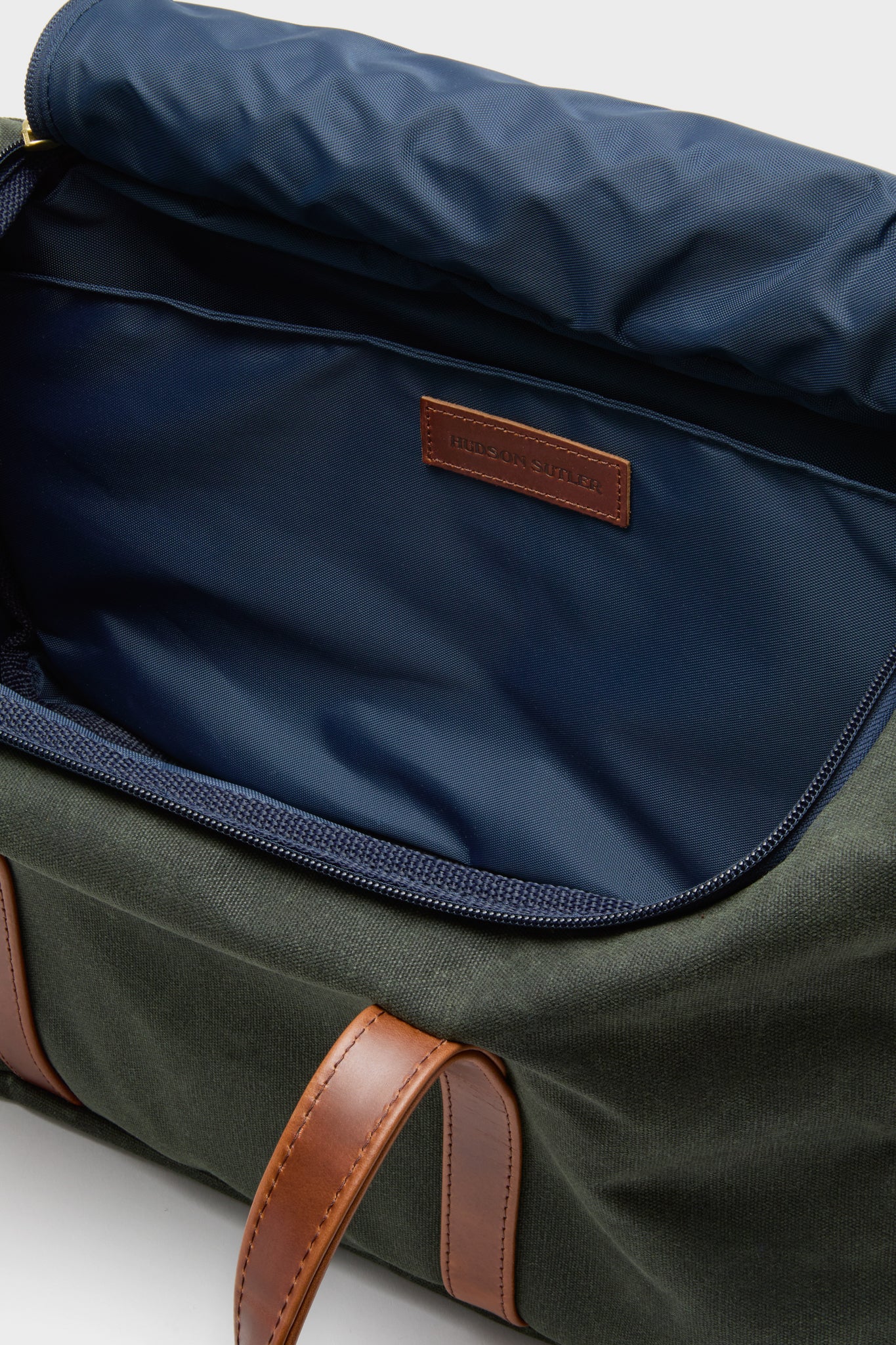 Hunter Green Waxed Canvas Heritage Commuter Duffel - Image 9