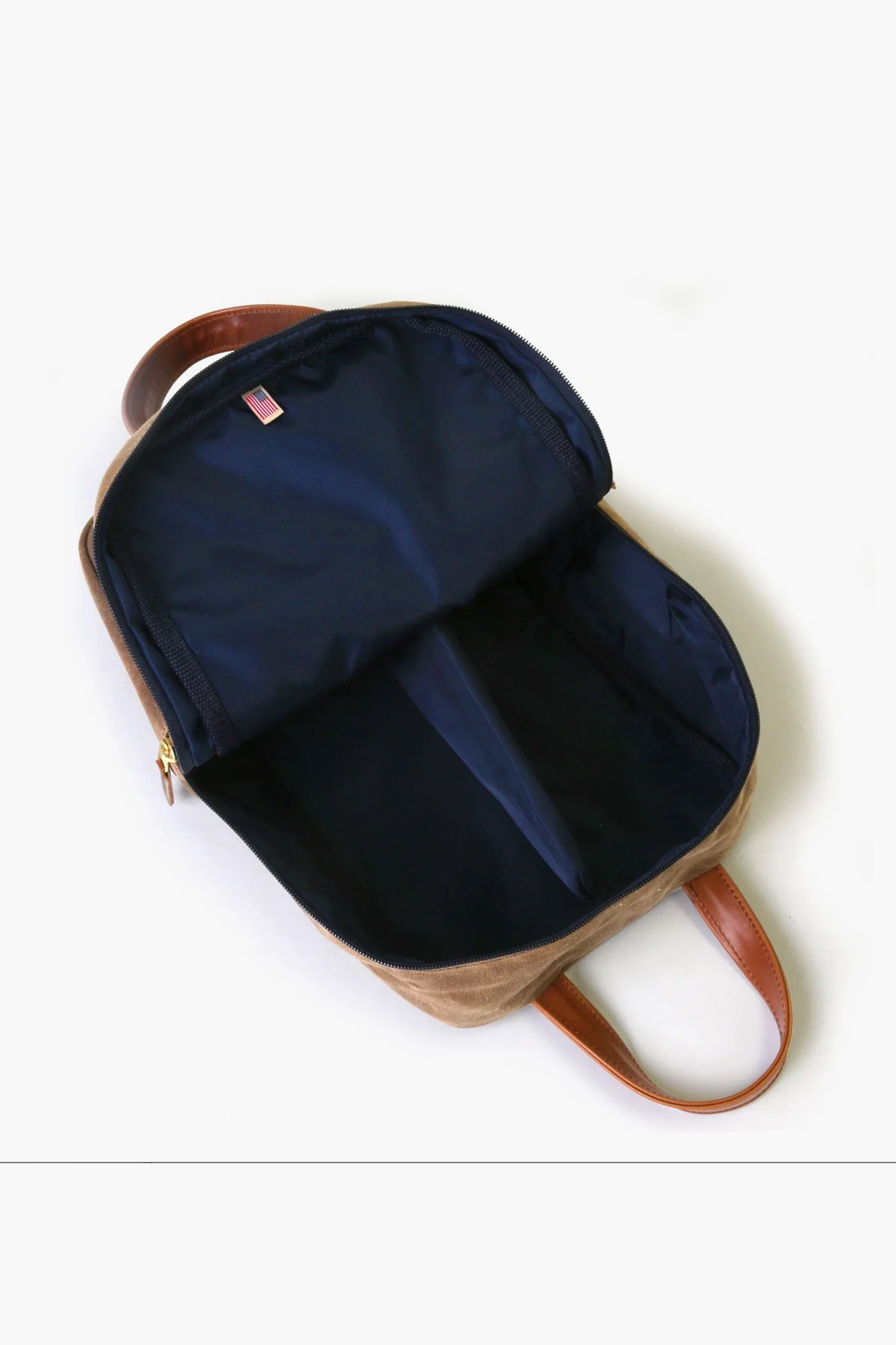 Hunter Green Waxed Canvas Heritage Golf Shoe Bag - Image 3