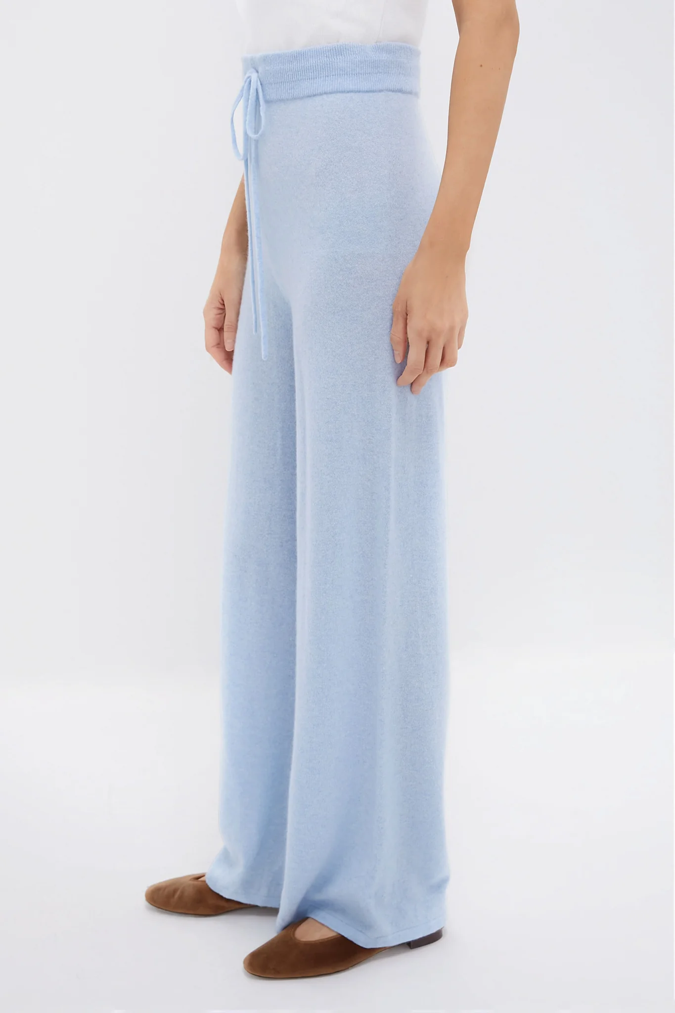 Ice Blue Cashmere Jane Pant - Image 3