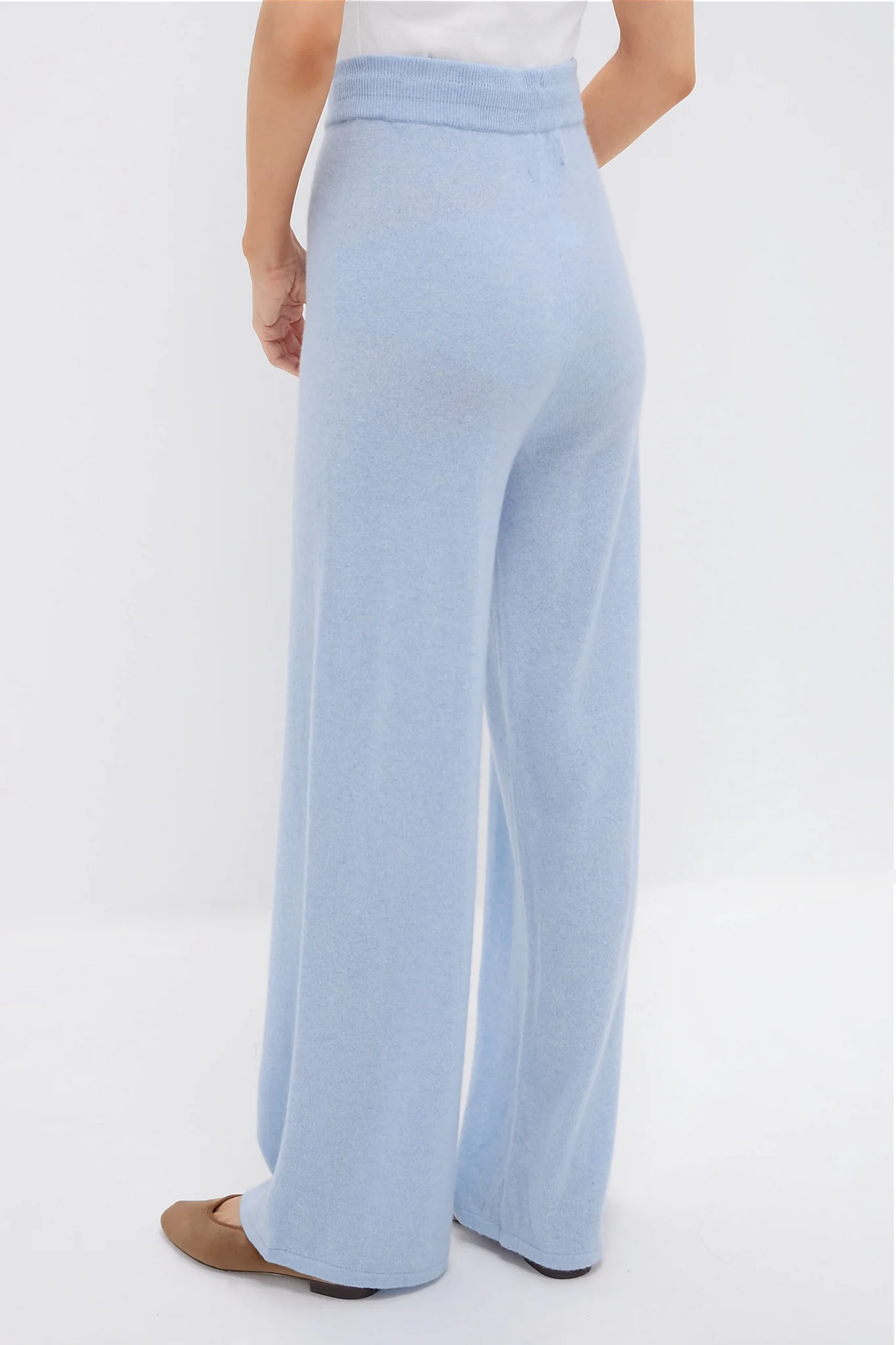 Ice Blue Cashmere Jane Pant - Image 4