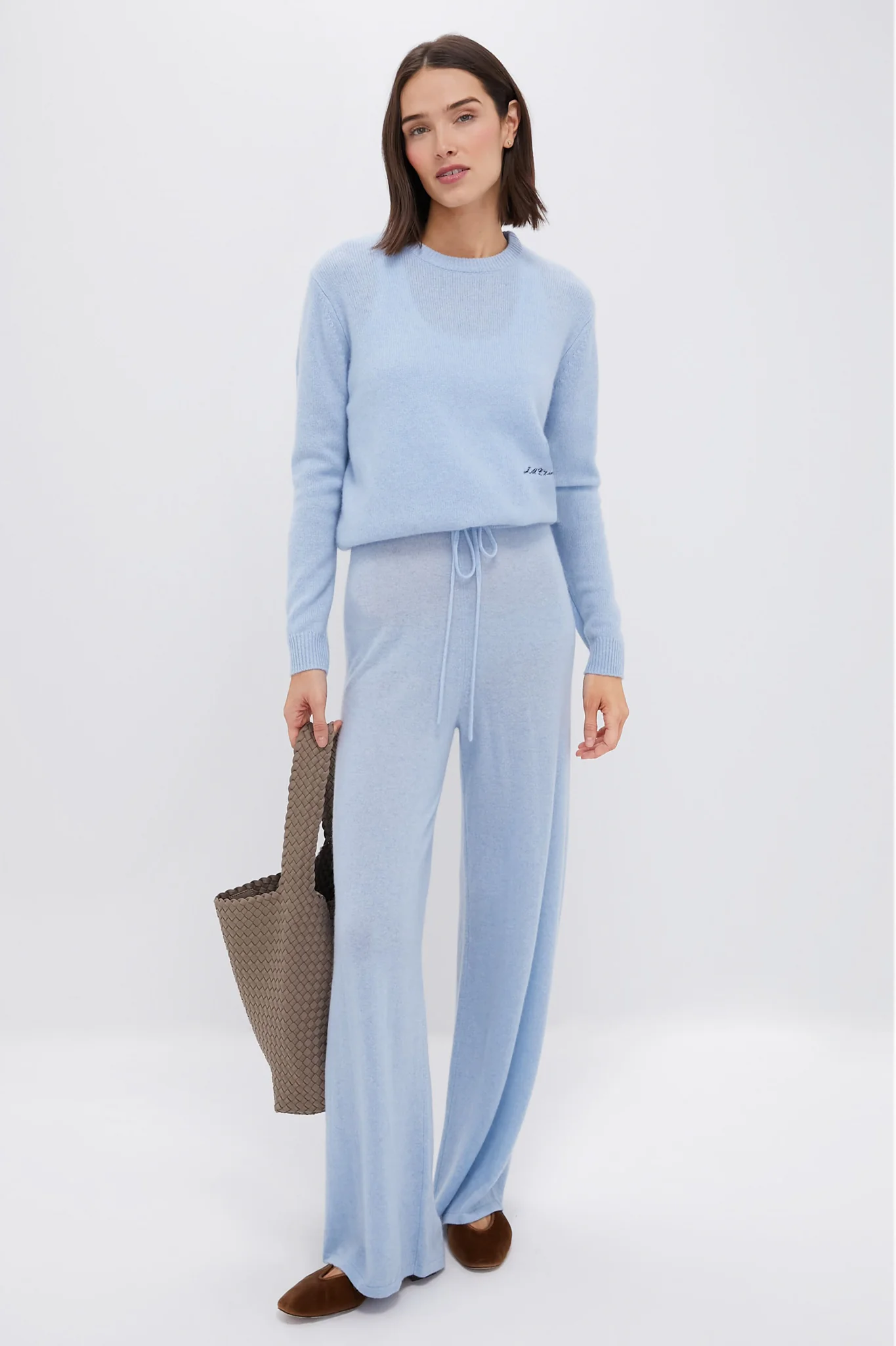 Ice Blue Cashmere Jane Pant - Image 6