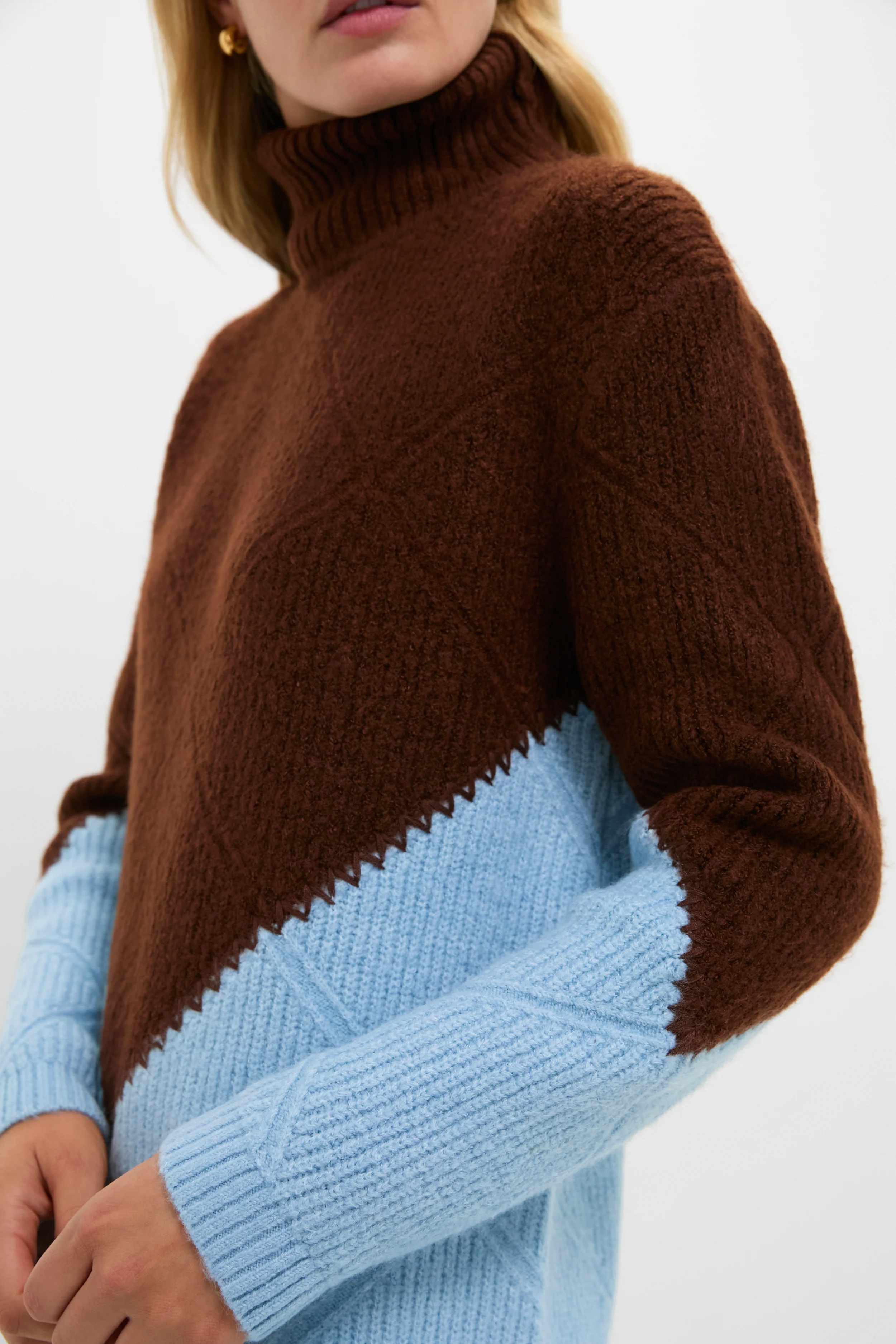 Ice & Chocolate Diamond Demi Sweater Dress - Image 2
