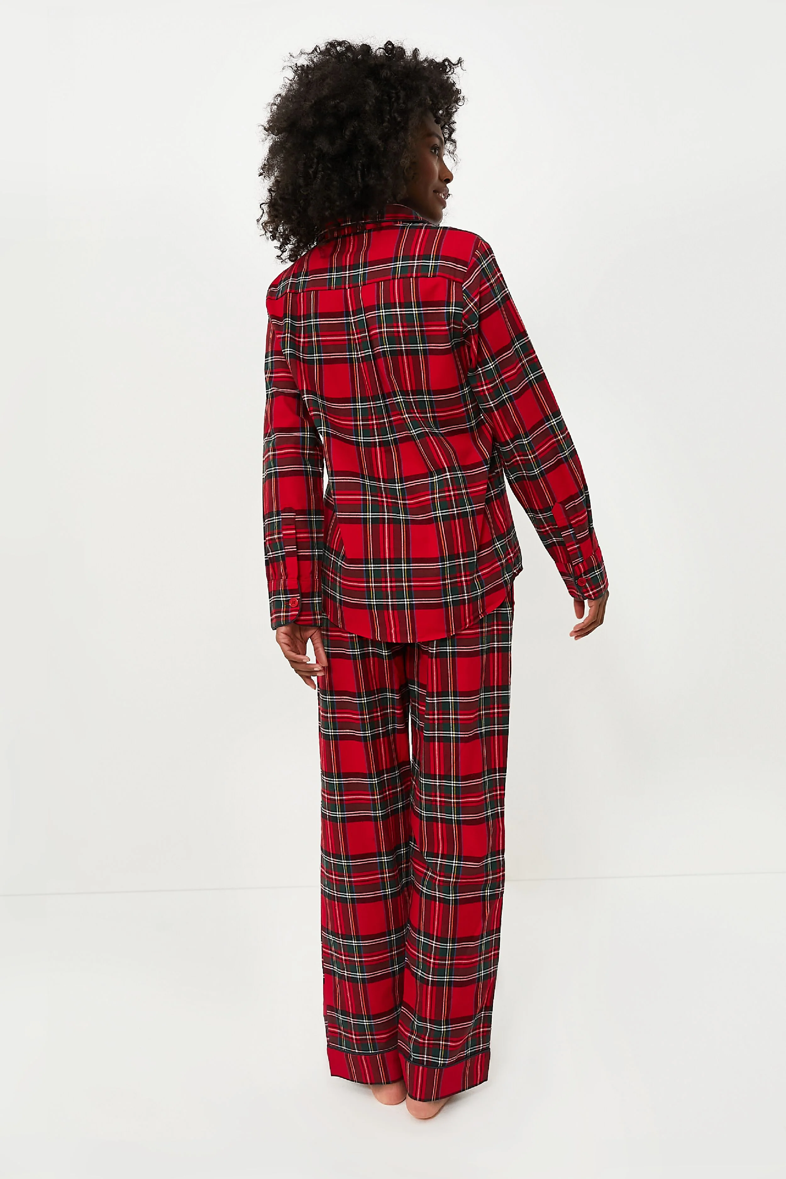 Imperial Tartan Pajama Set - Image 4